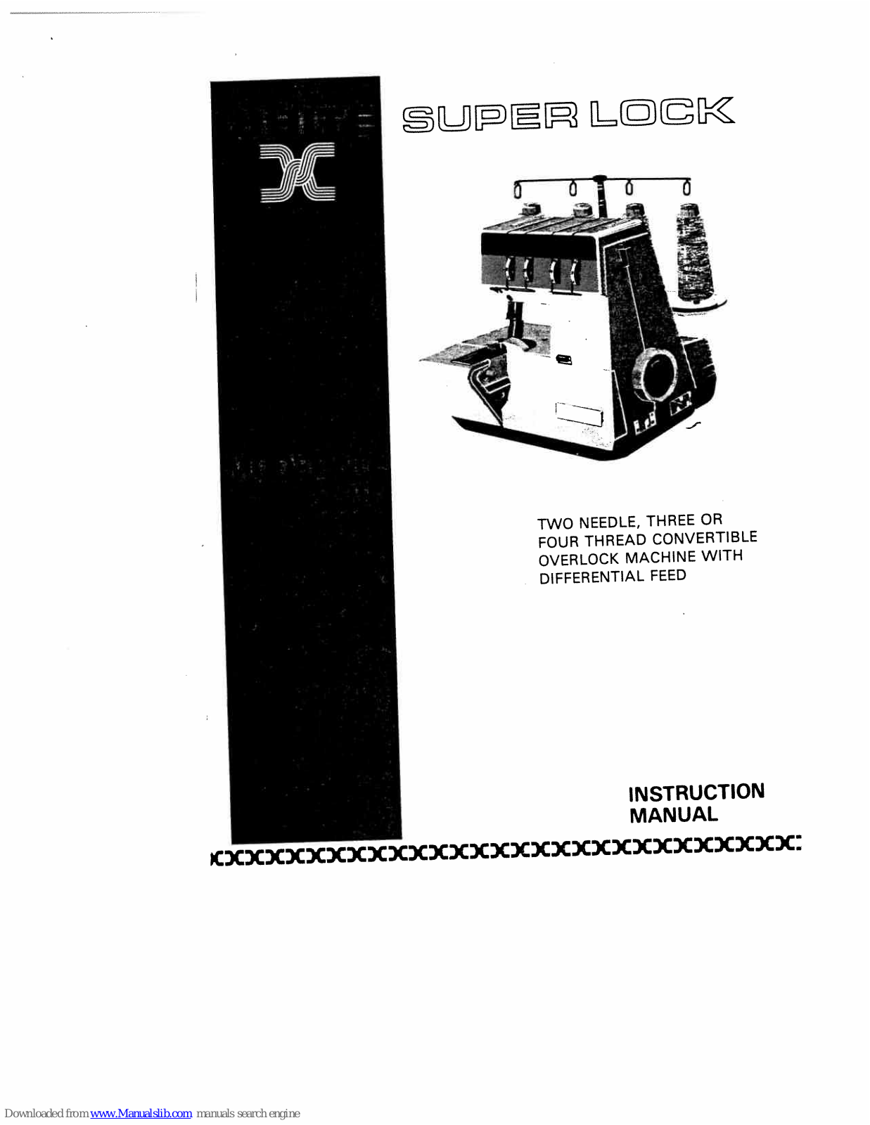 White Sewing SuperLock 228 Instruction Manual - ManualMachine.com
