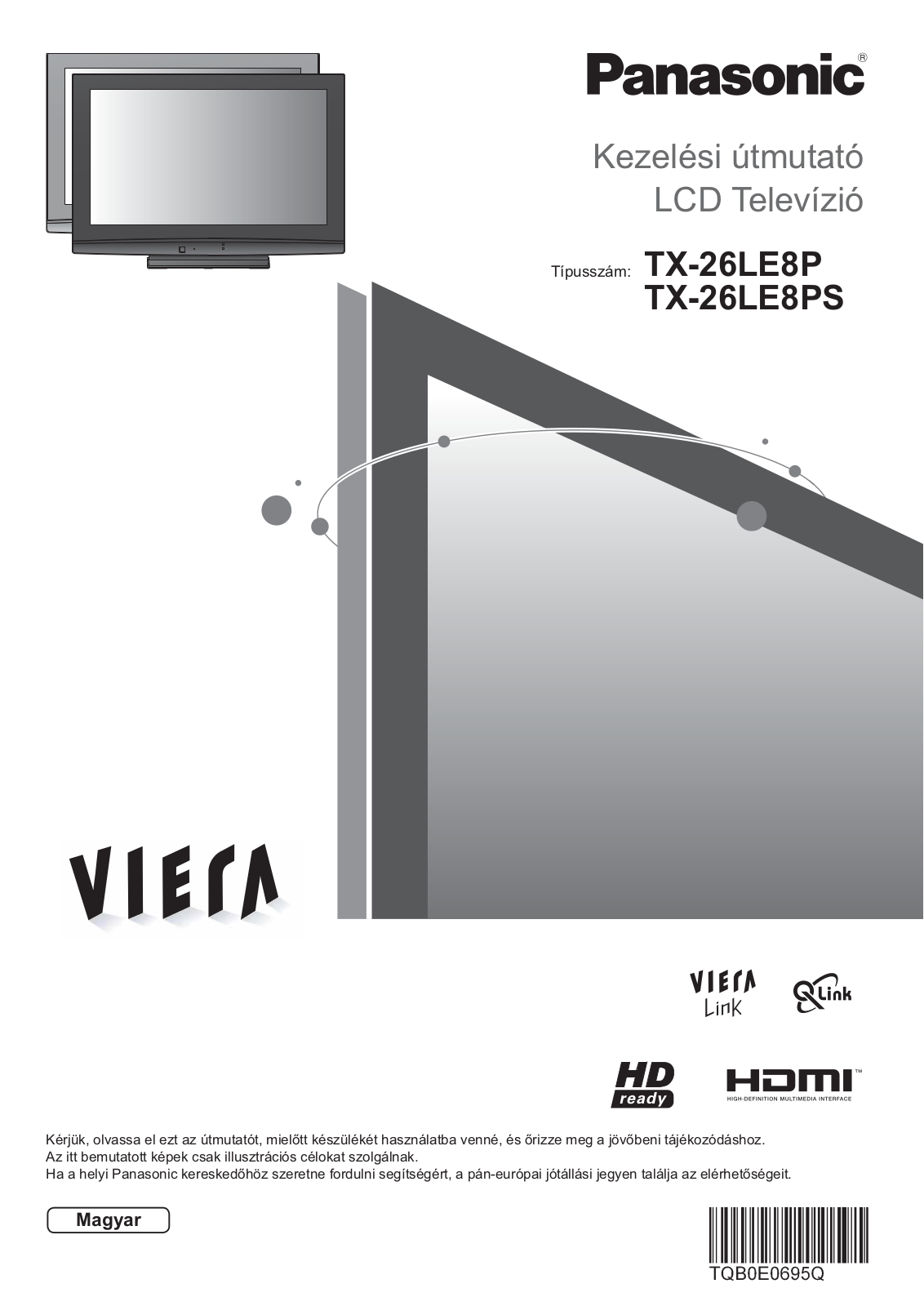 PANASONIC TX-26LE8P, TX-26LE8PS User Manual