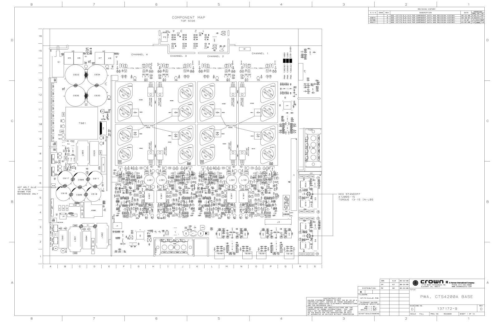Crown CTS4200A Schematic - ManualMachine.com