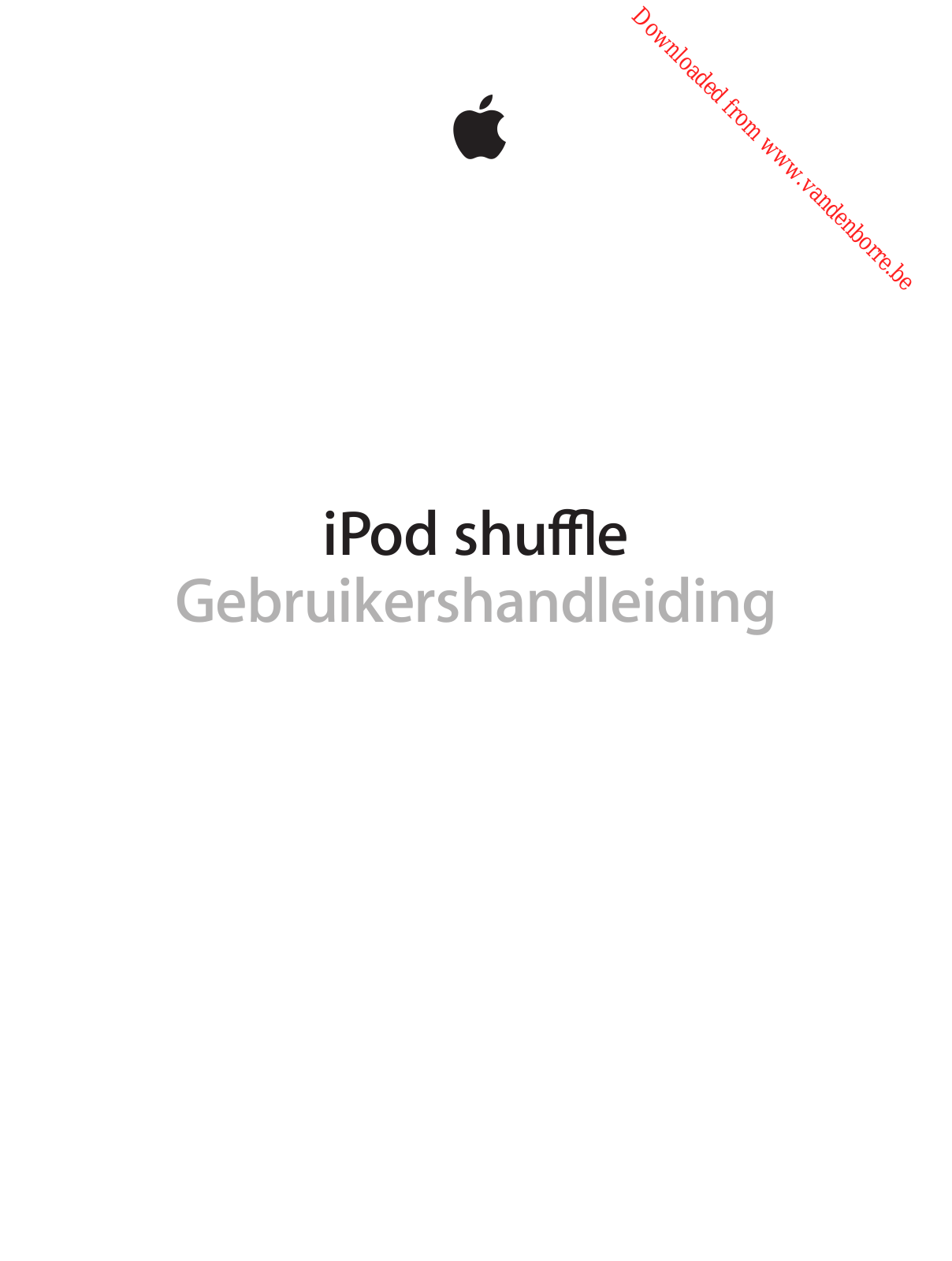 APPLE SHUFFLE VI User Manual