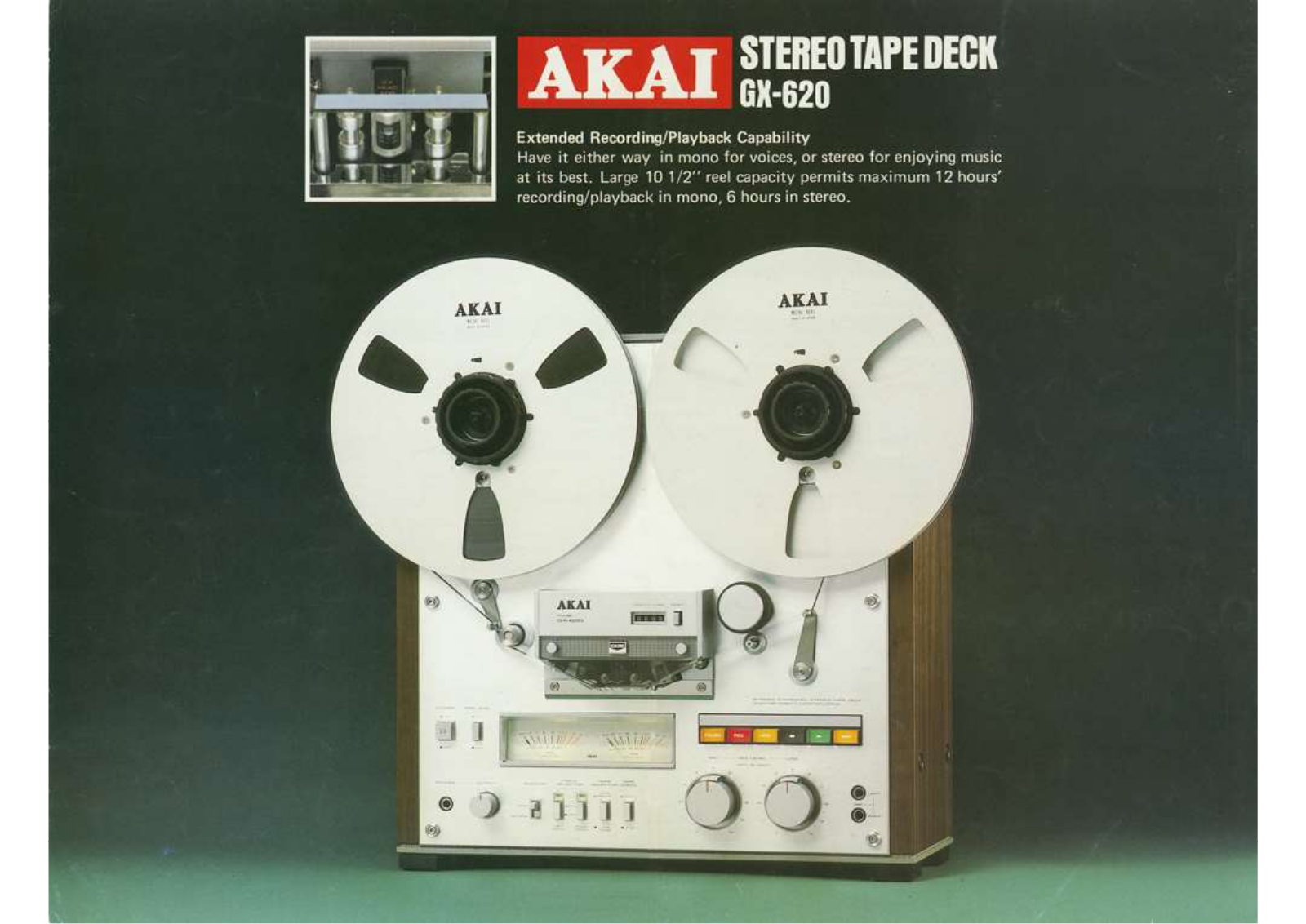 Akai GX-620 User Manual