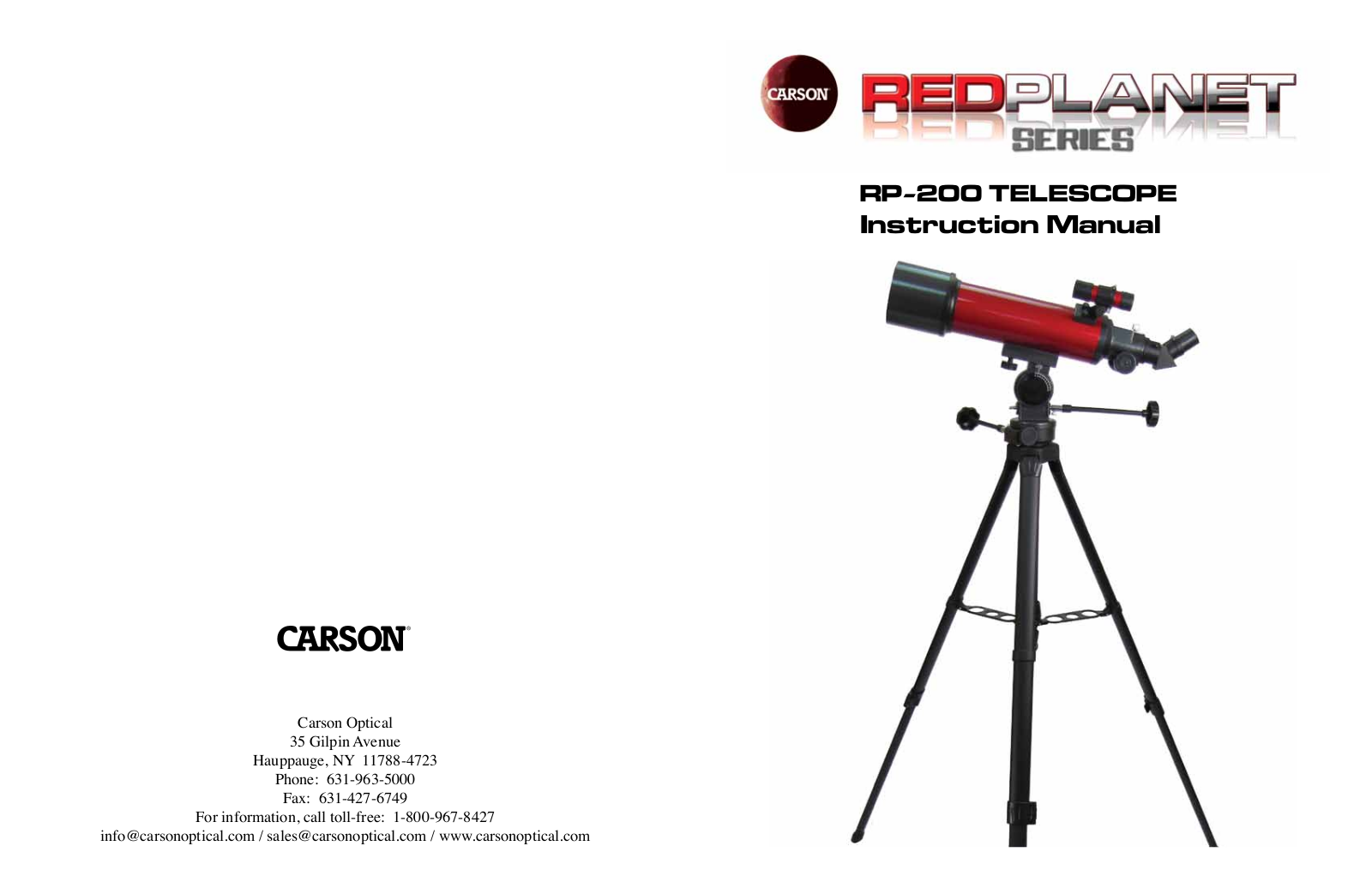 Carson Optical RP-200 User Manual