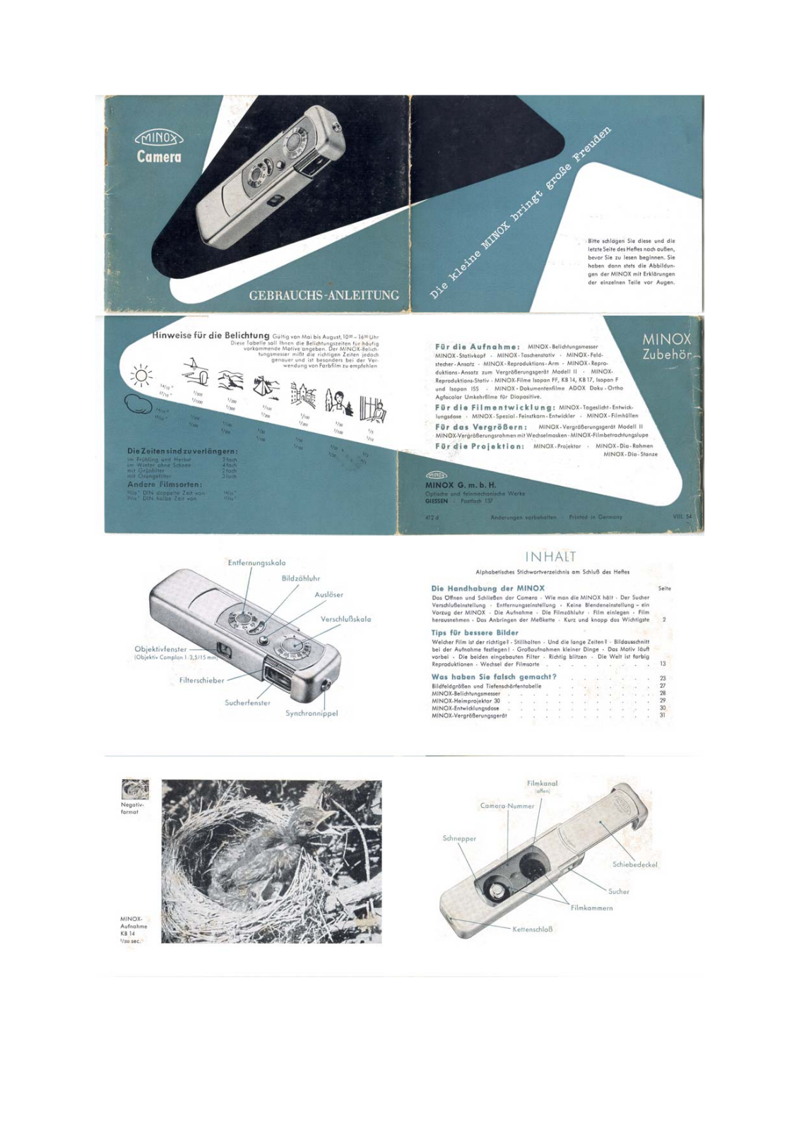 Minox A-IIIS User Manual