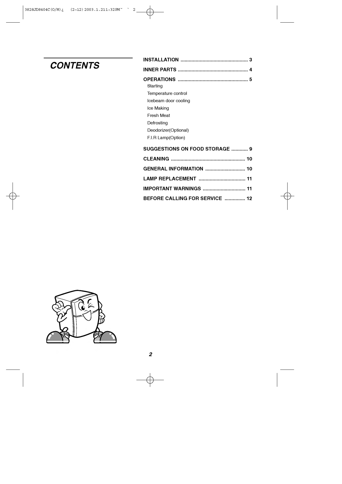 LG GR-S552QPC, GR-S592QUC User Manual