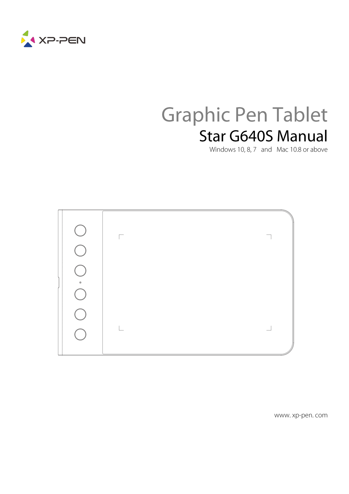 XP-Pen Star G640S User Manual