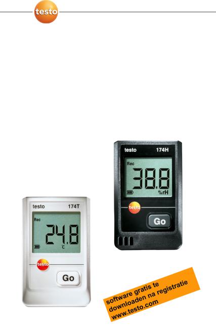 testo 174T, 174H User guide