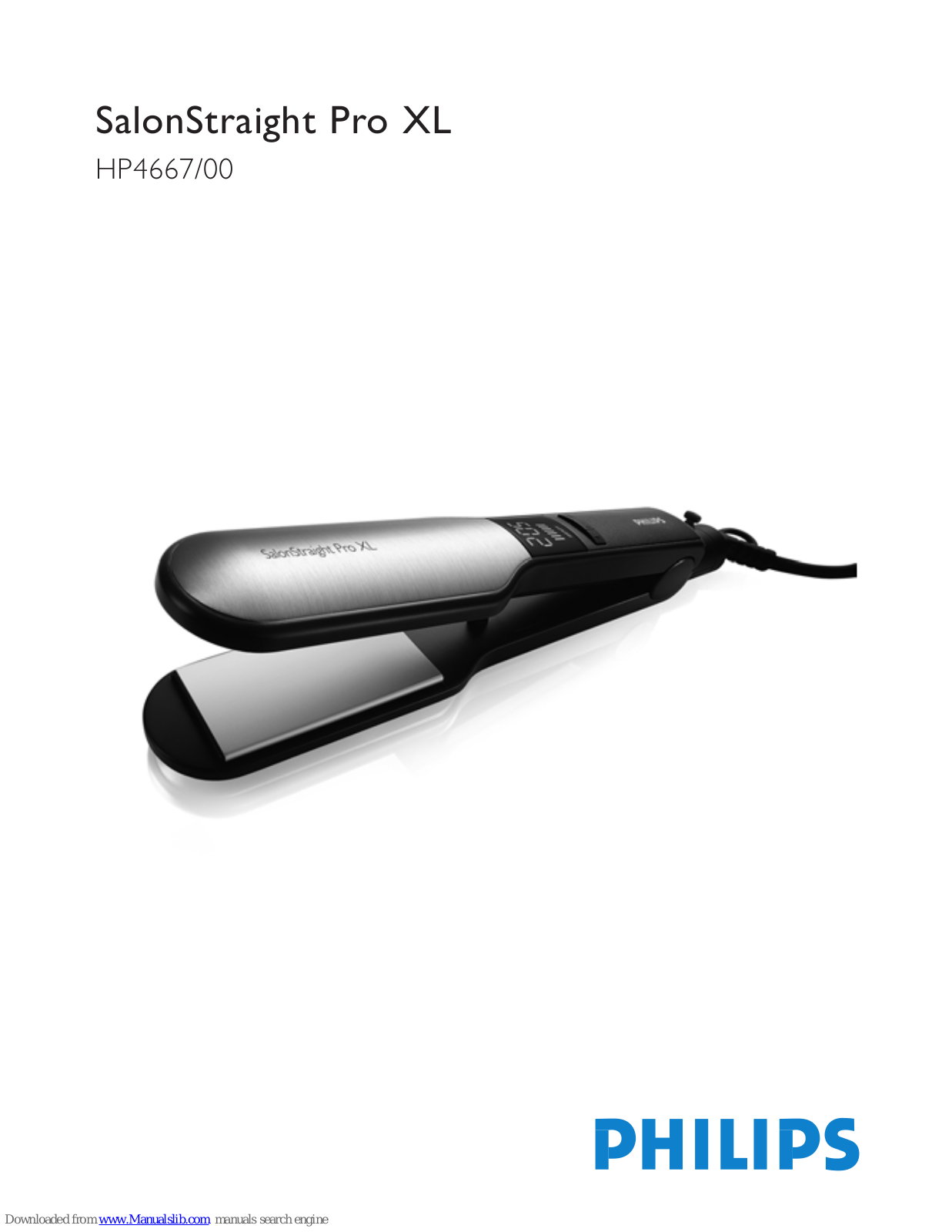 Philips SalonStraight Pro XL, HP4667/00, SalonStraight Pro, HP4669/00 User Manual