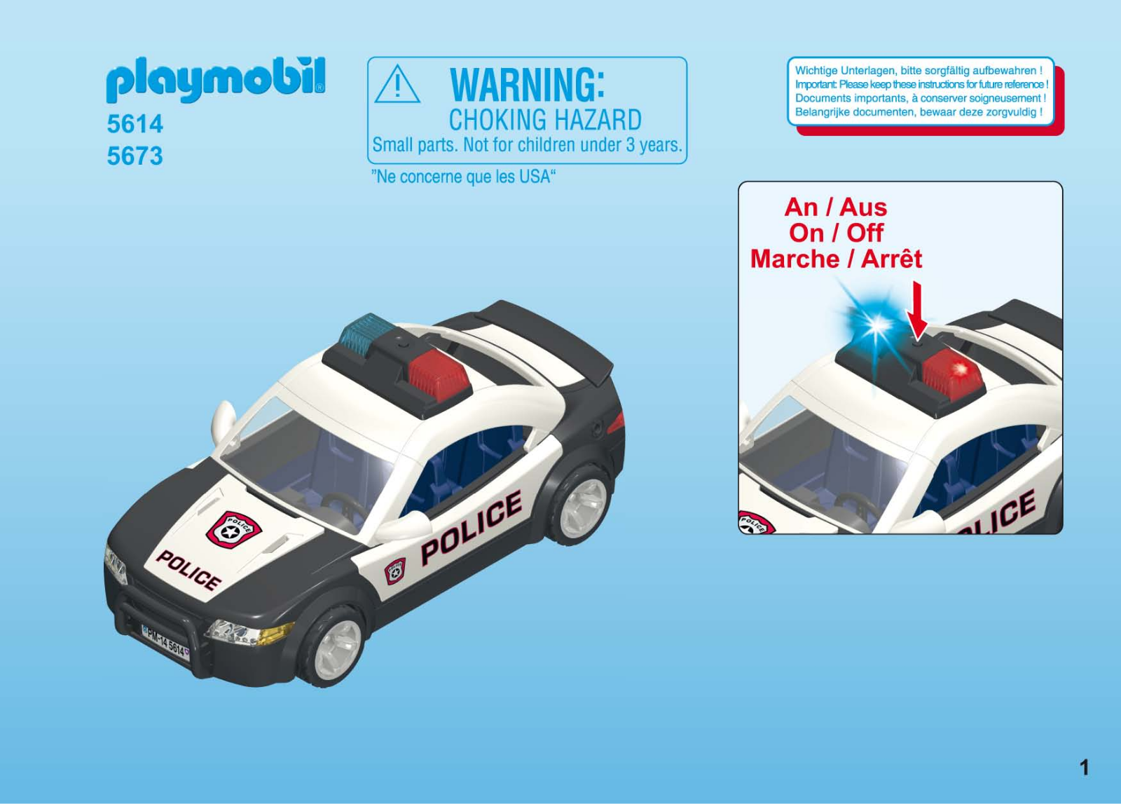 Playmobil 5614 Instructions