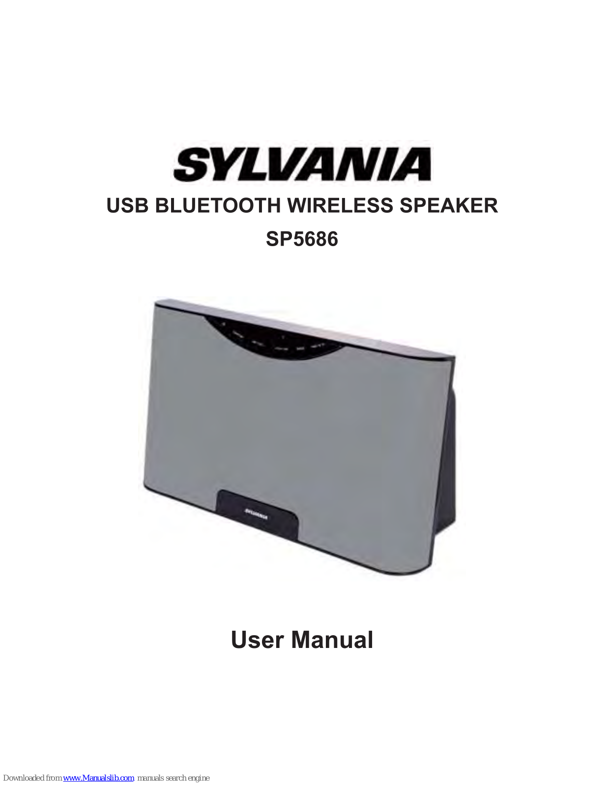 Sylvania SP5686 User Manual - ManualMachine.com