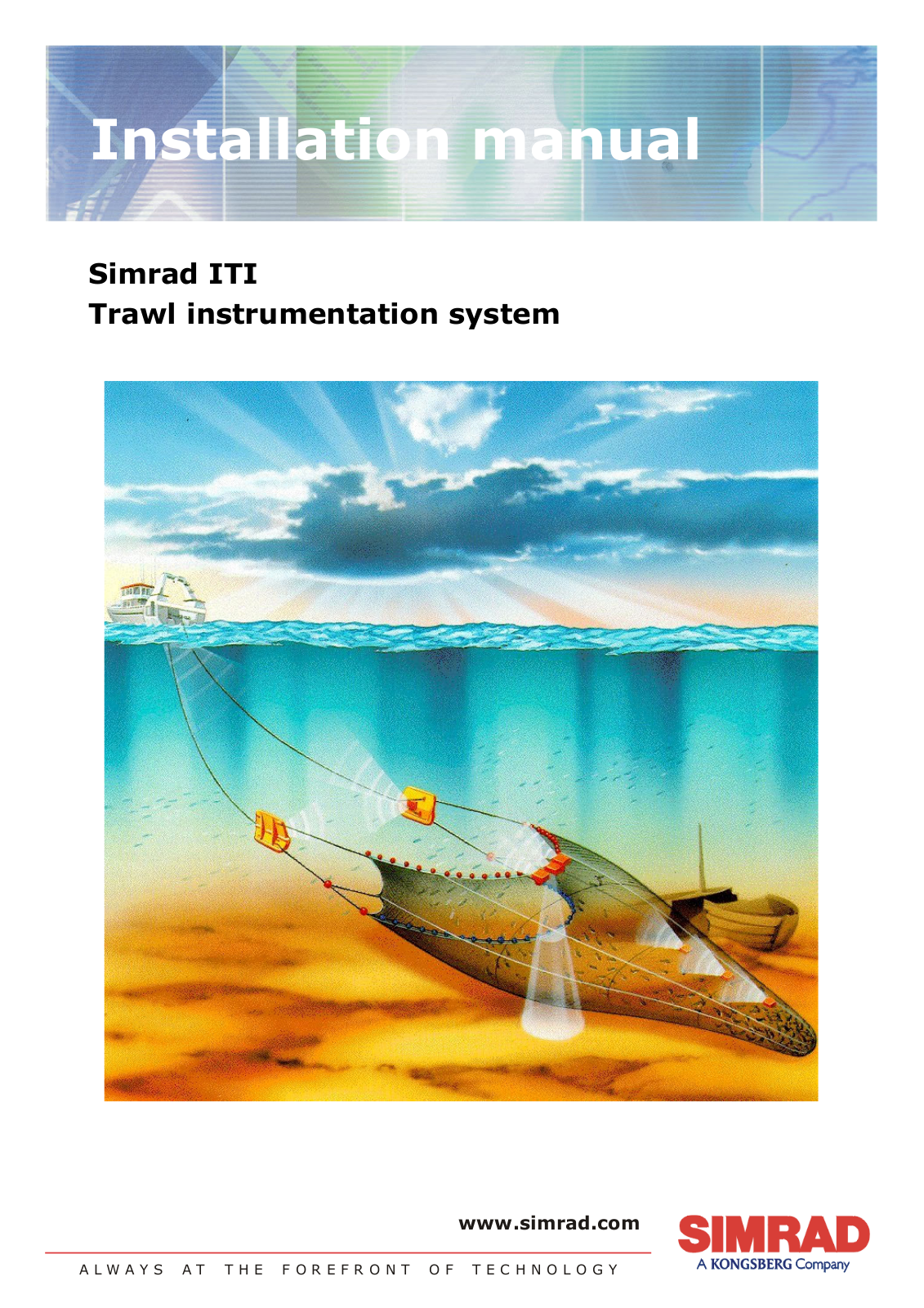 Simrad ITI Installation manual