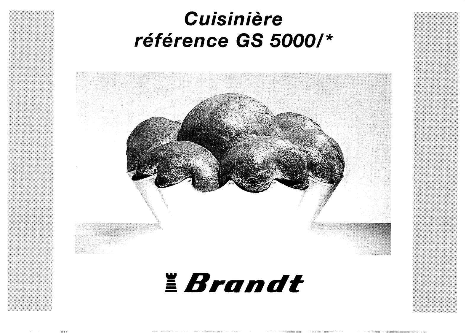 Brandt GS5000 User Manual