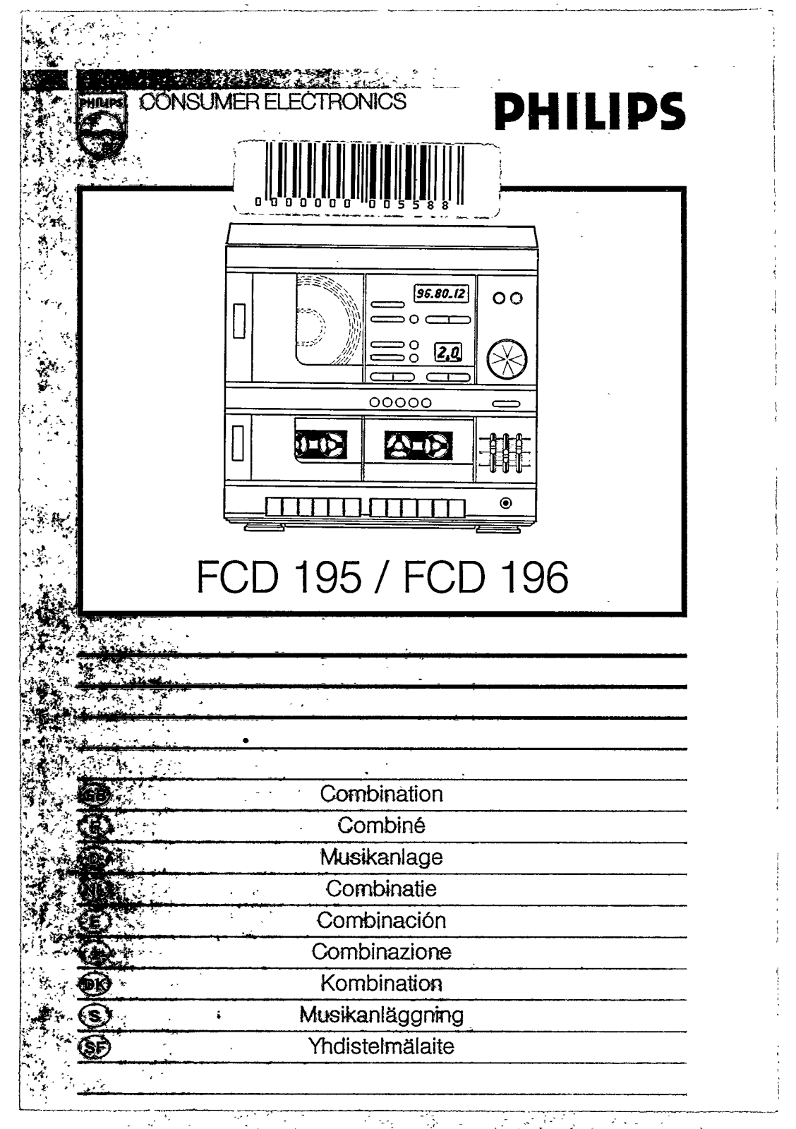 Philips FCD195 User Manual