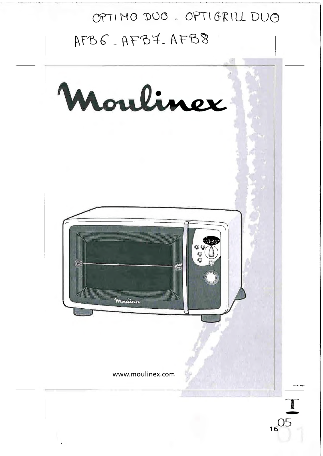 MOULINEX AFB6, AFB7, AFB8 User Manual
