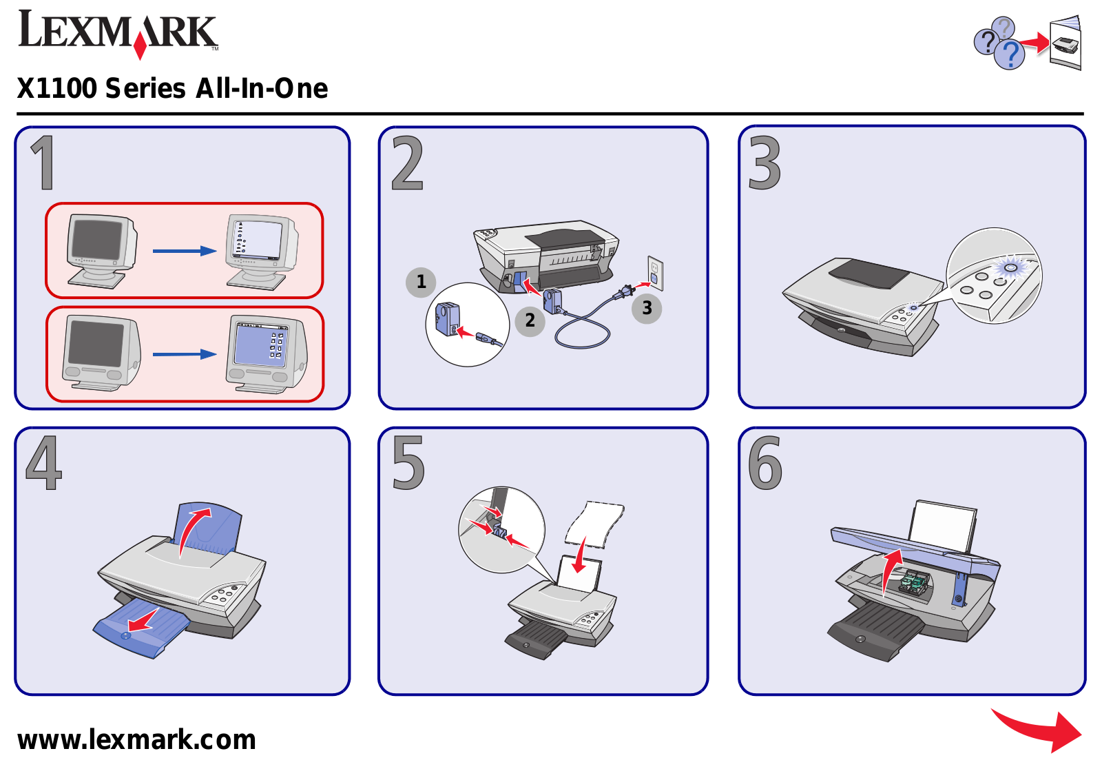 LEXMARK X1170 User Manual