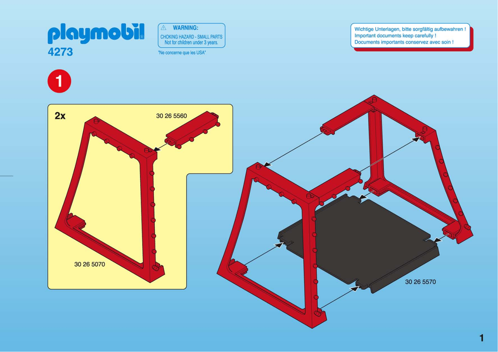 Playmobil 4273 Instructions