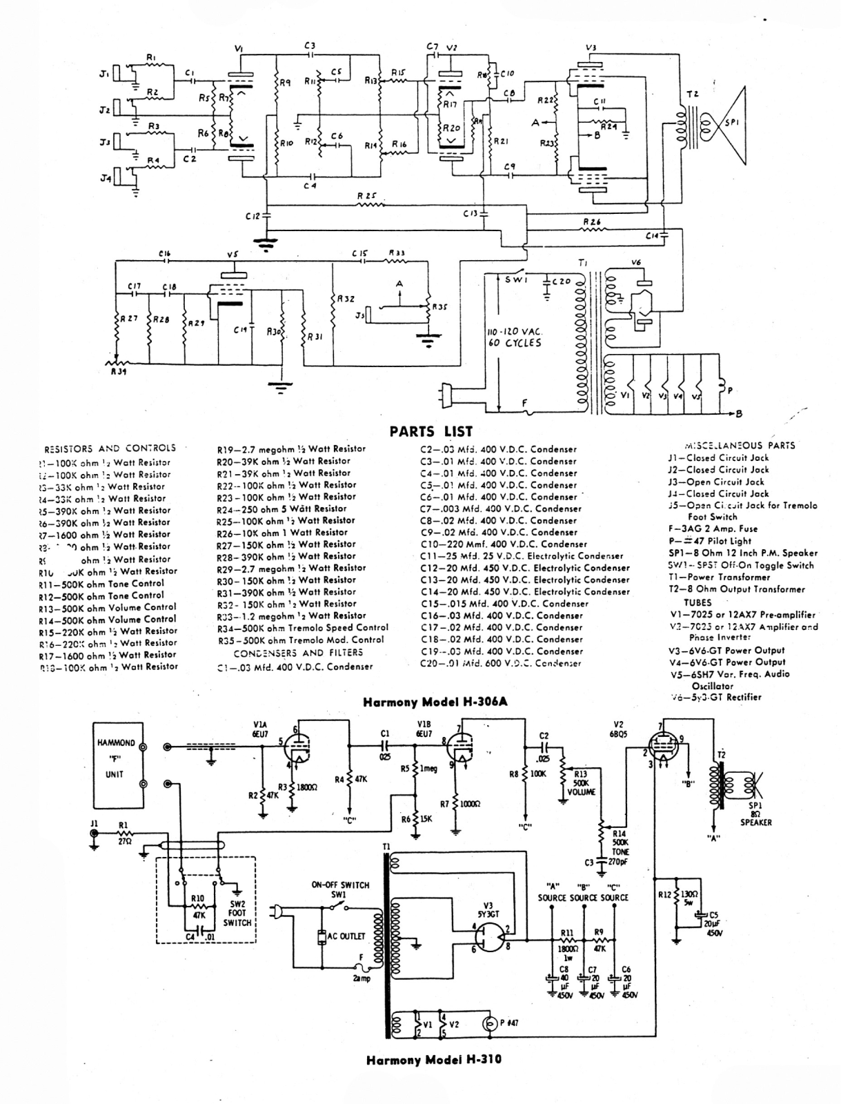 Harmony h306a schematic