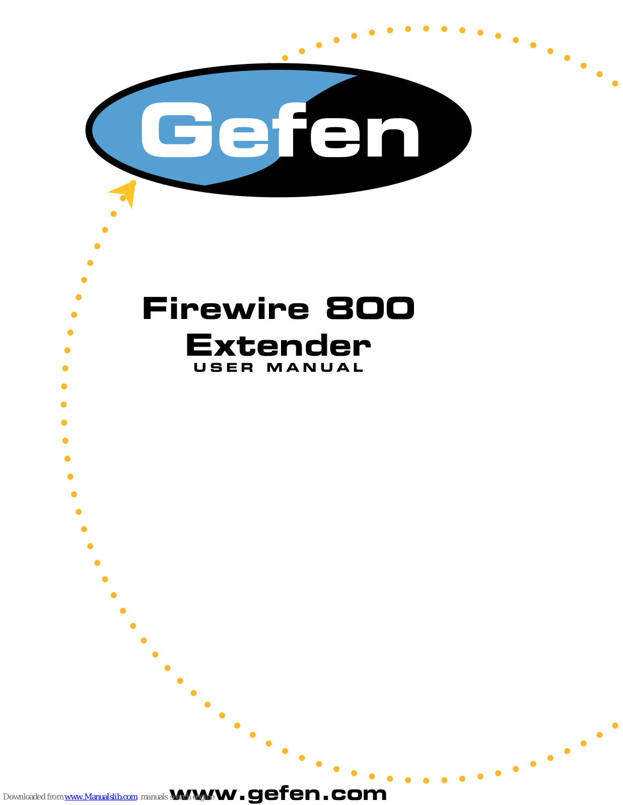 Gefen Firewire 800 User Manual