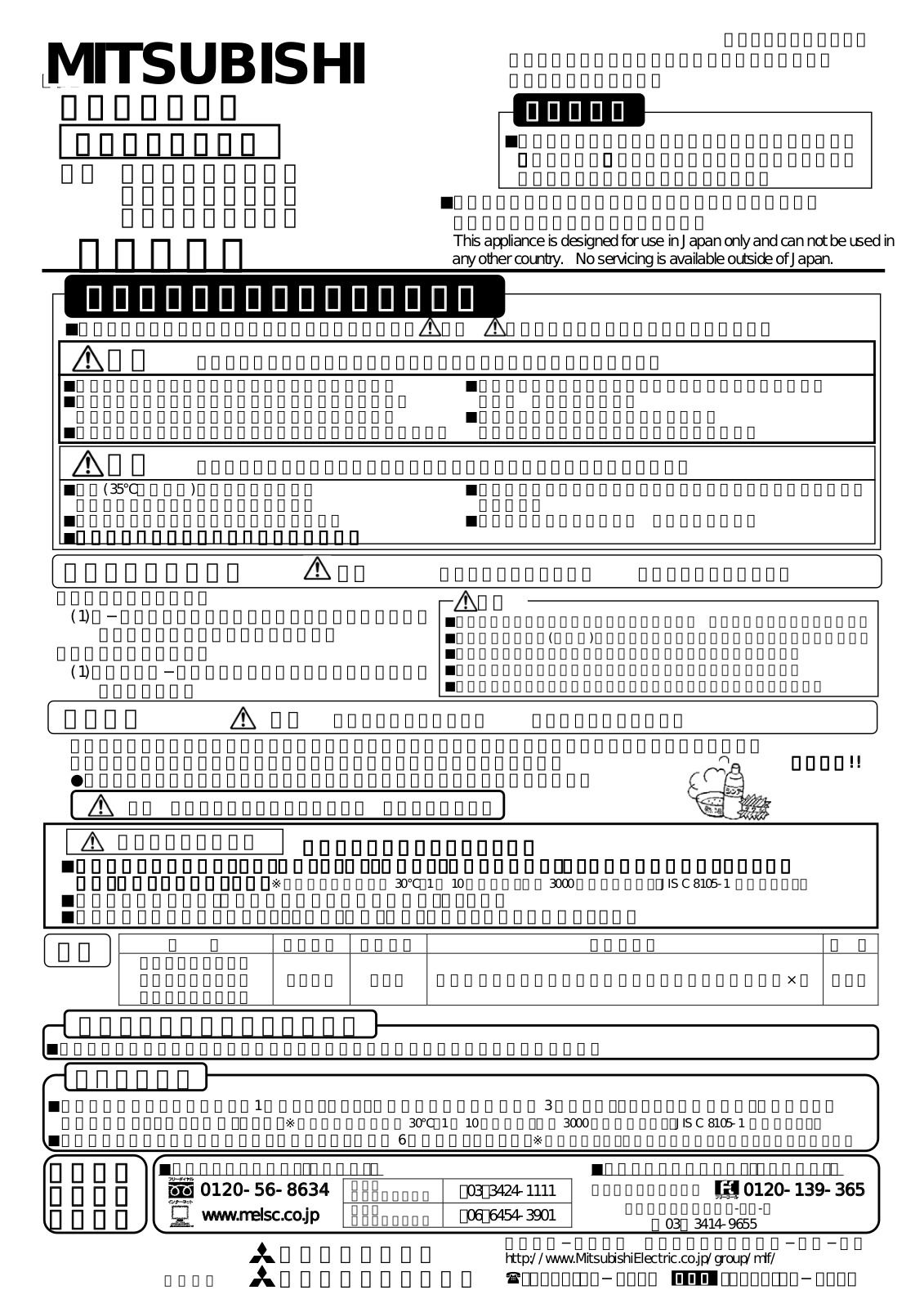 Melco LPF5201EL User Manual