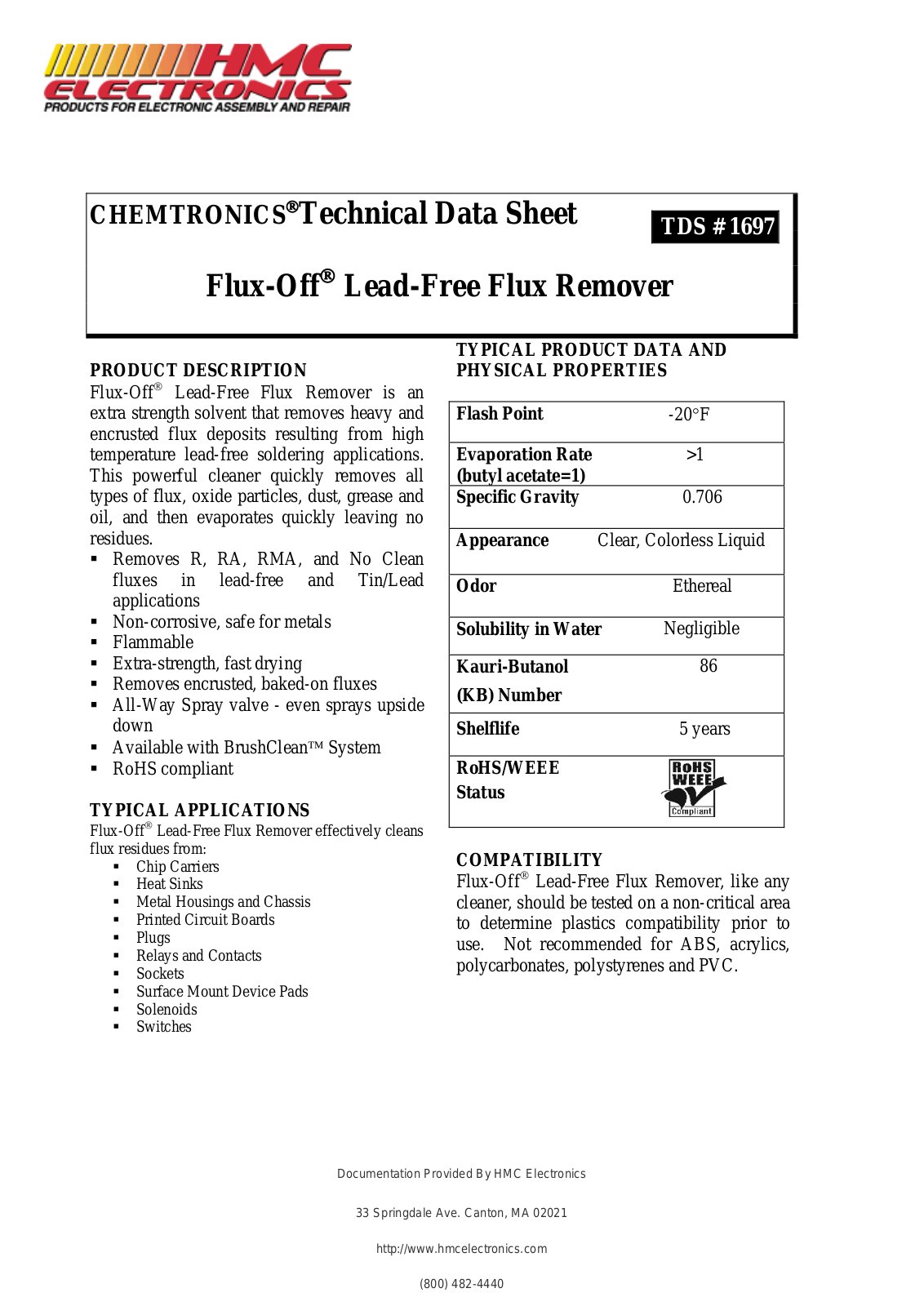 HMC Electronics ES897B User Manual