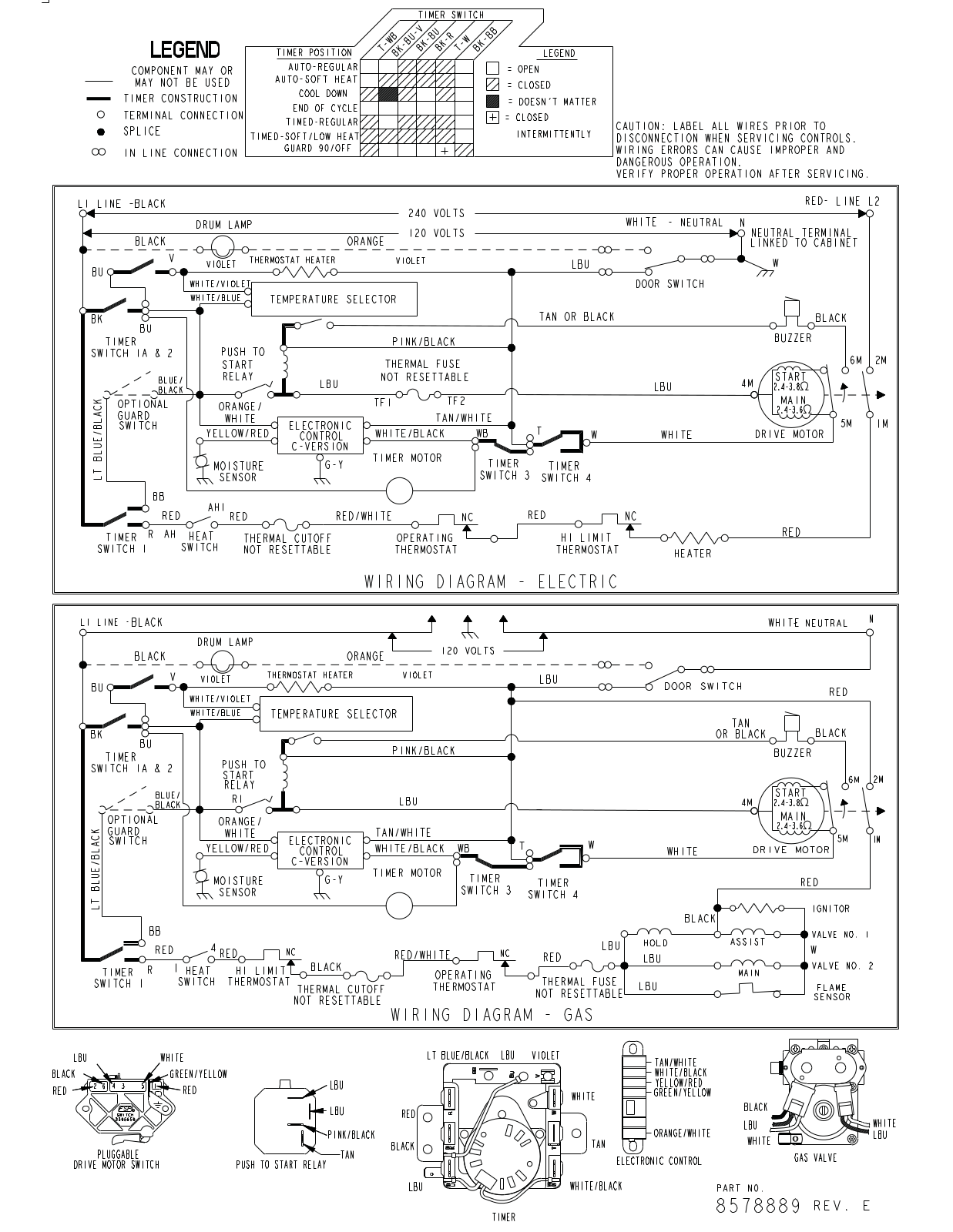 Crosley CGD147HXW0 Parts Diagram