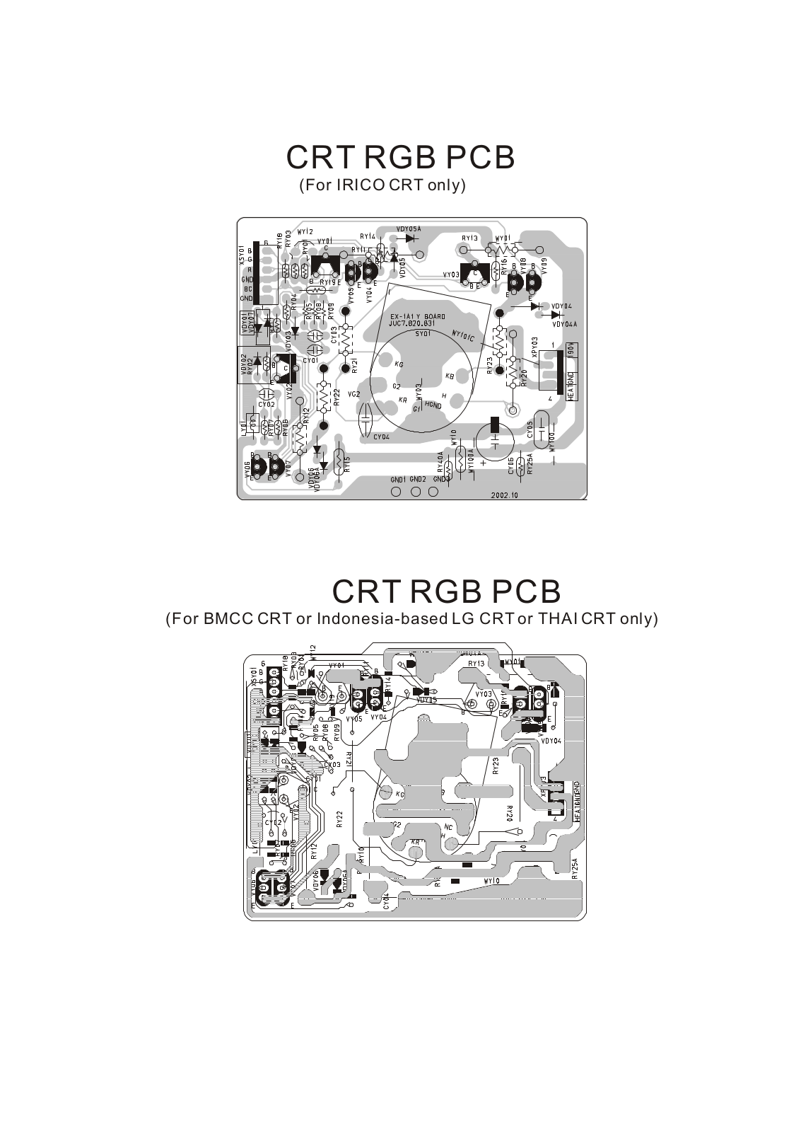 Rolsen 14C13, 14C27 Schematics