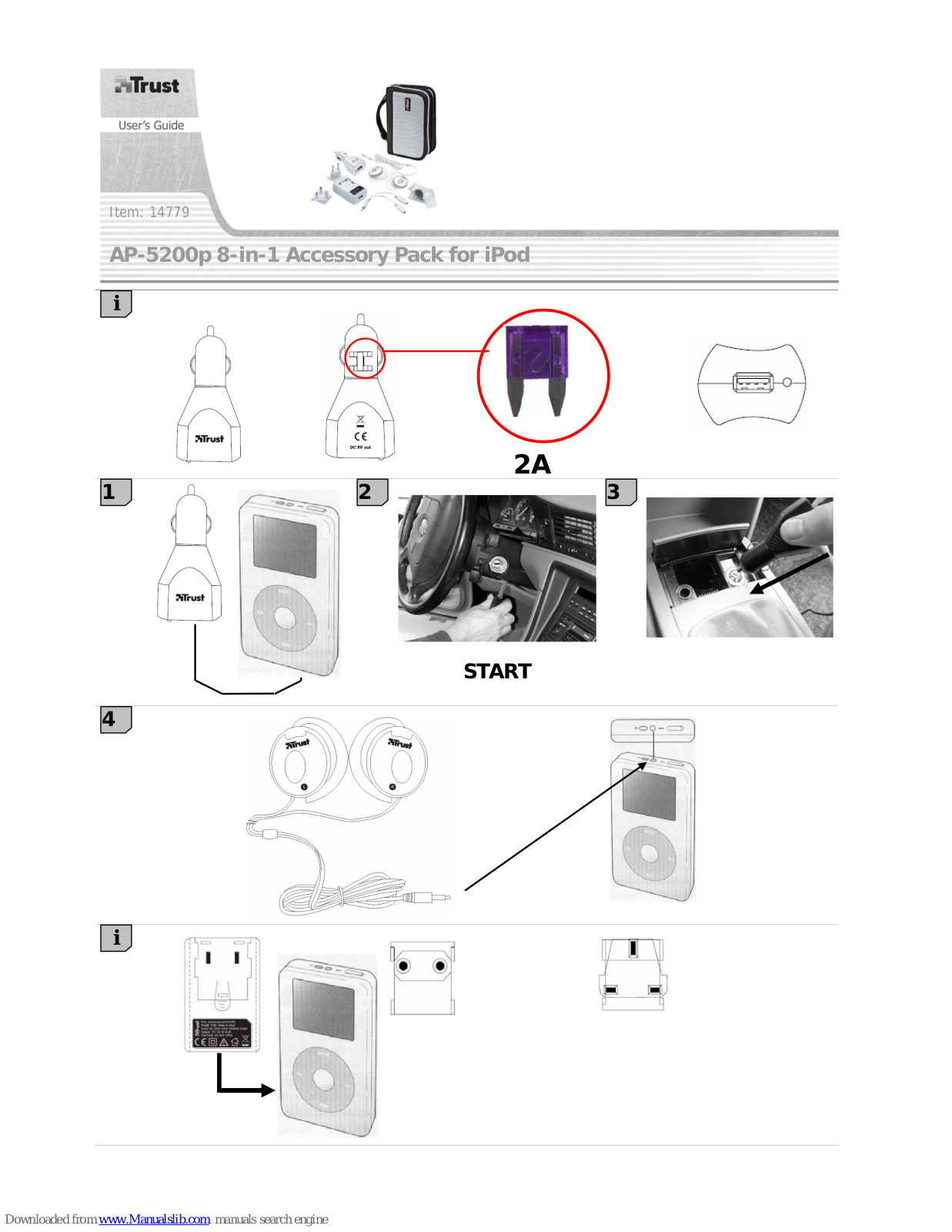 Trust AP-5200p User Manual