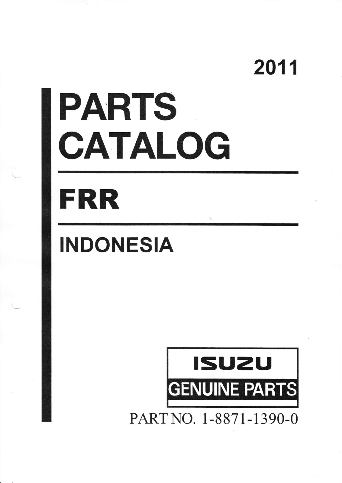 ISUZU FRR Parts Catalog