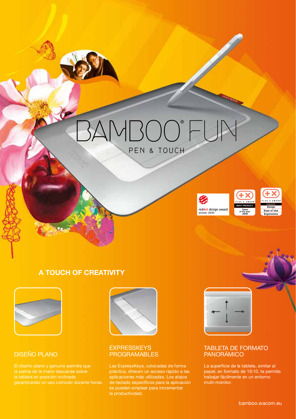 Wacom BAMBOO FUN PEN AND TOUCH BROCHURE