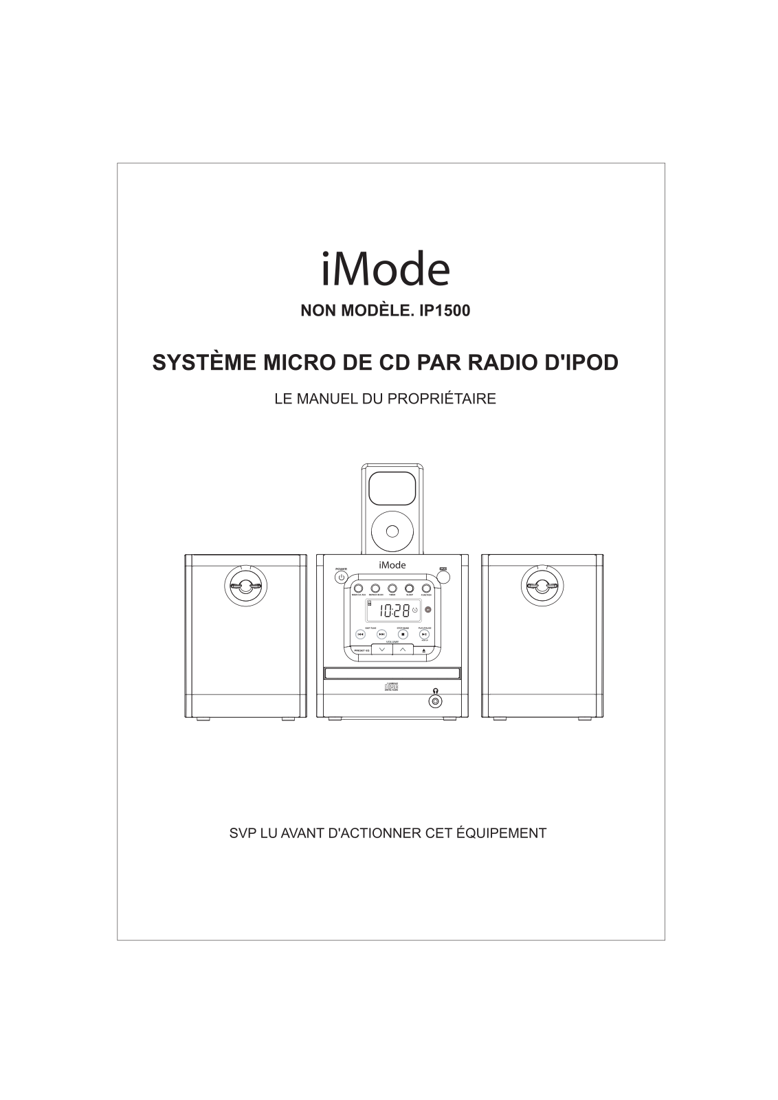 CURTIS IP1500 User Manual