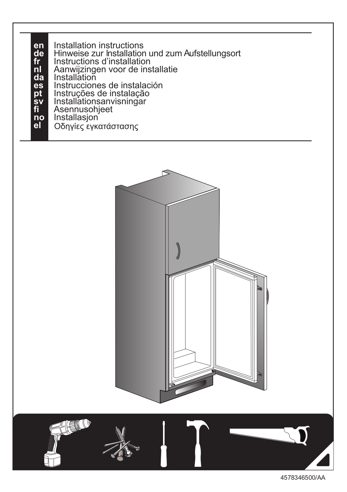 BEKO BLSA210M2S Assembly instructions