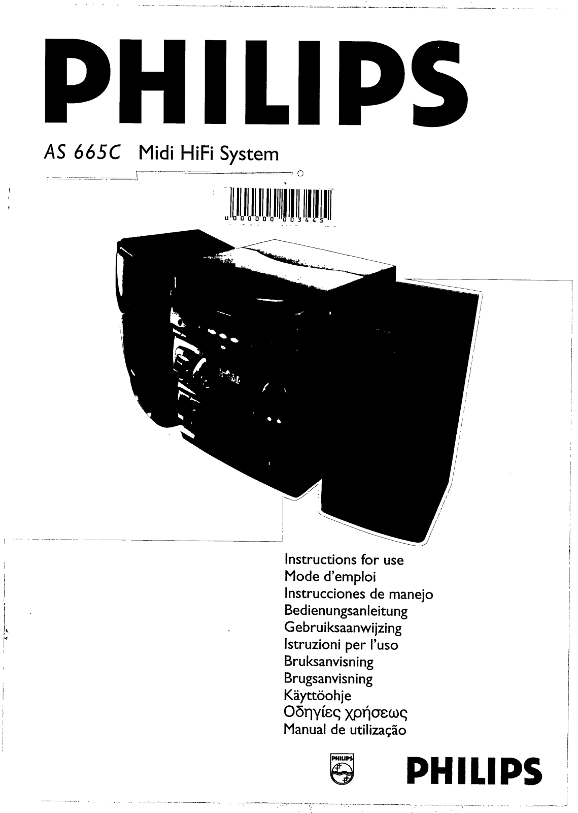 Philips AS665C/22 User Manual