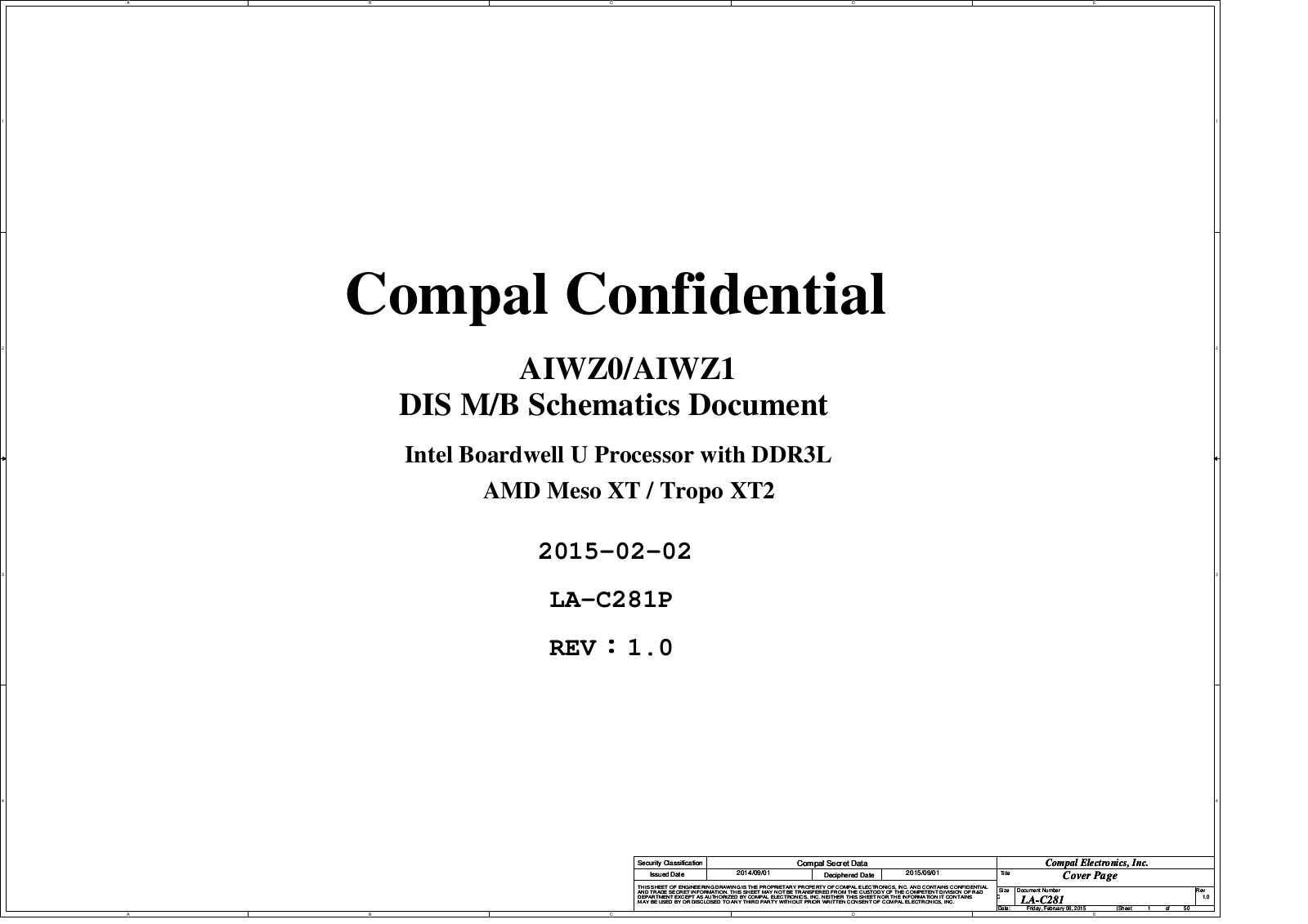 LENOVO Z40-70 Schematics