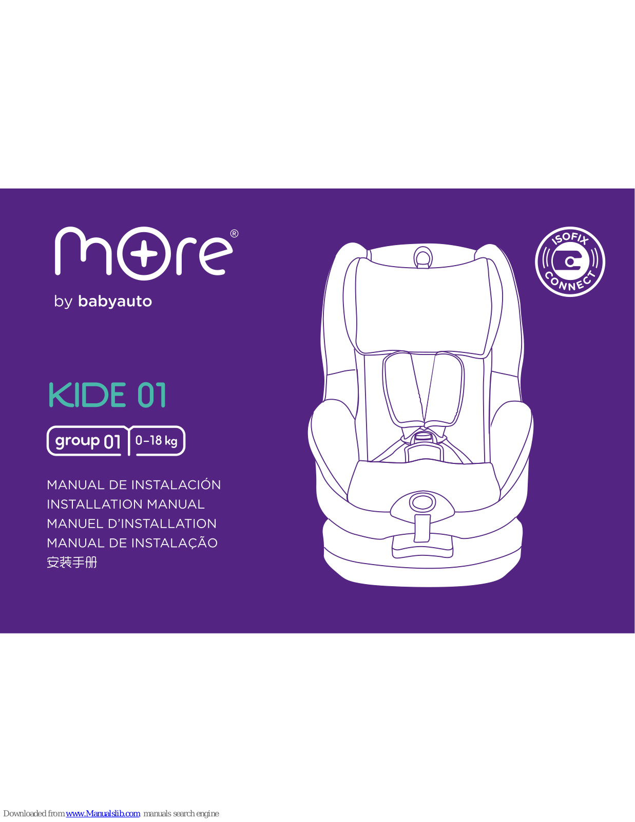 Babyauto More KIDE 01 Installation Manual