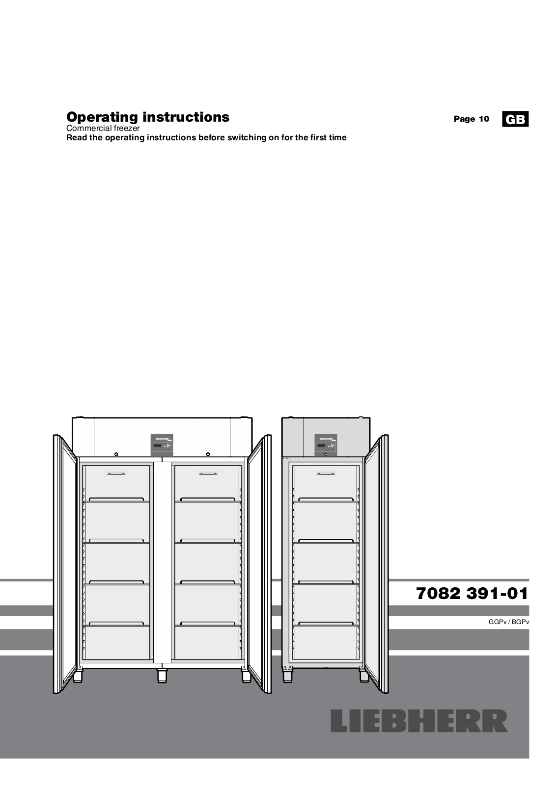 Liebherr GGPv 6570 User Manual