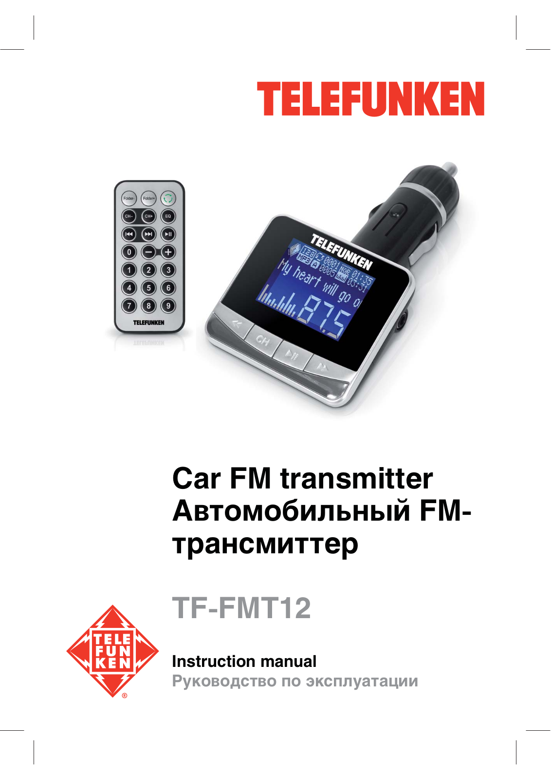 Telefunken TF-FMT12 User Manual