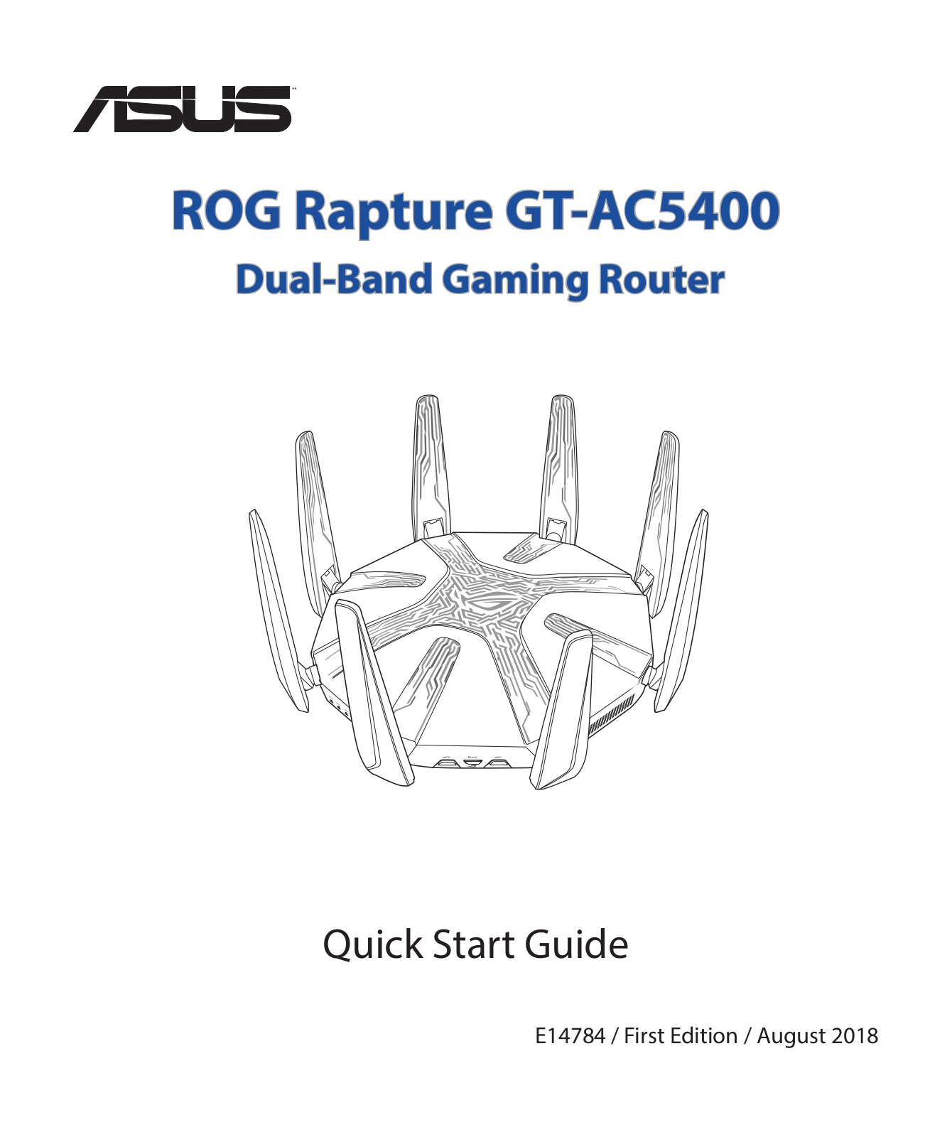 ASUS RTAX2E00 User Manual