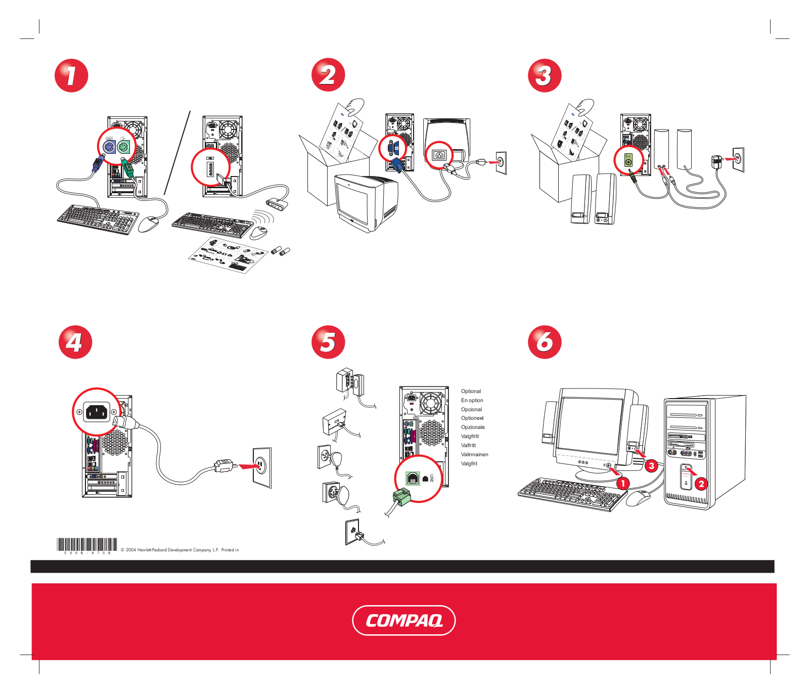 HP COMPAQ PRESARIO SR1239, COMPAQ PRESARIO SR1200, COMPAQ PRESARIO SR1300, COMPAQ PRESARIO SR1230, COMPAQ PRESARIO SR1219 User Manual