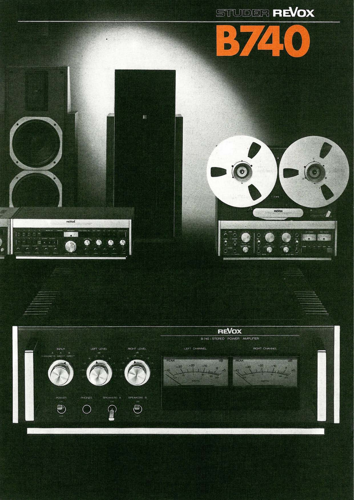 Revox B-740 Owners manual