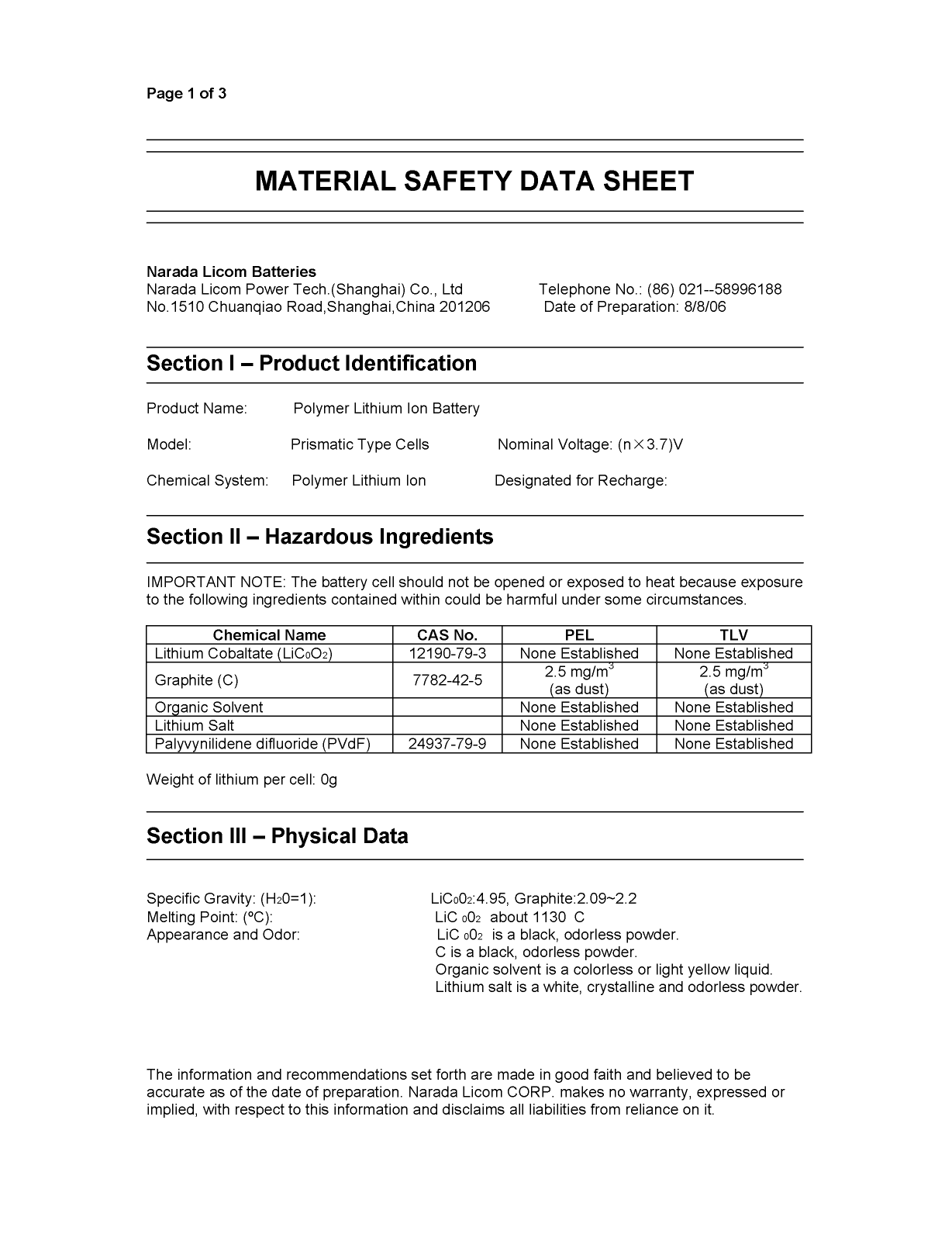 Honeywell BW Max XT II Data sheet