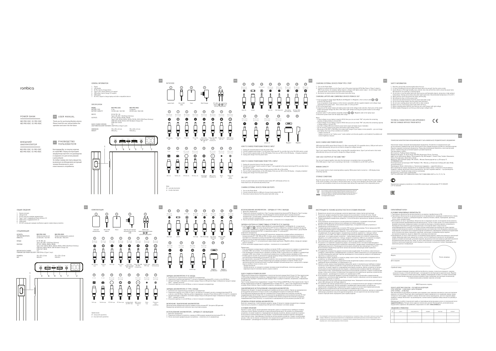 Rombica PRO-330C User Manual