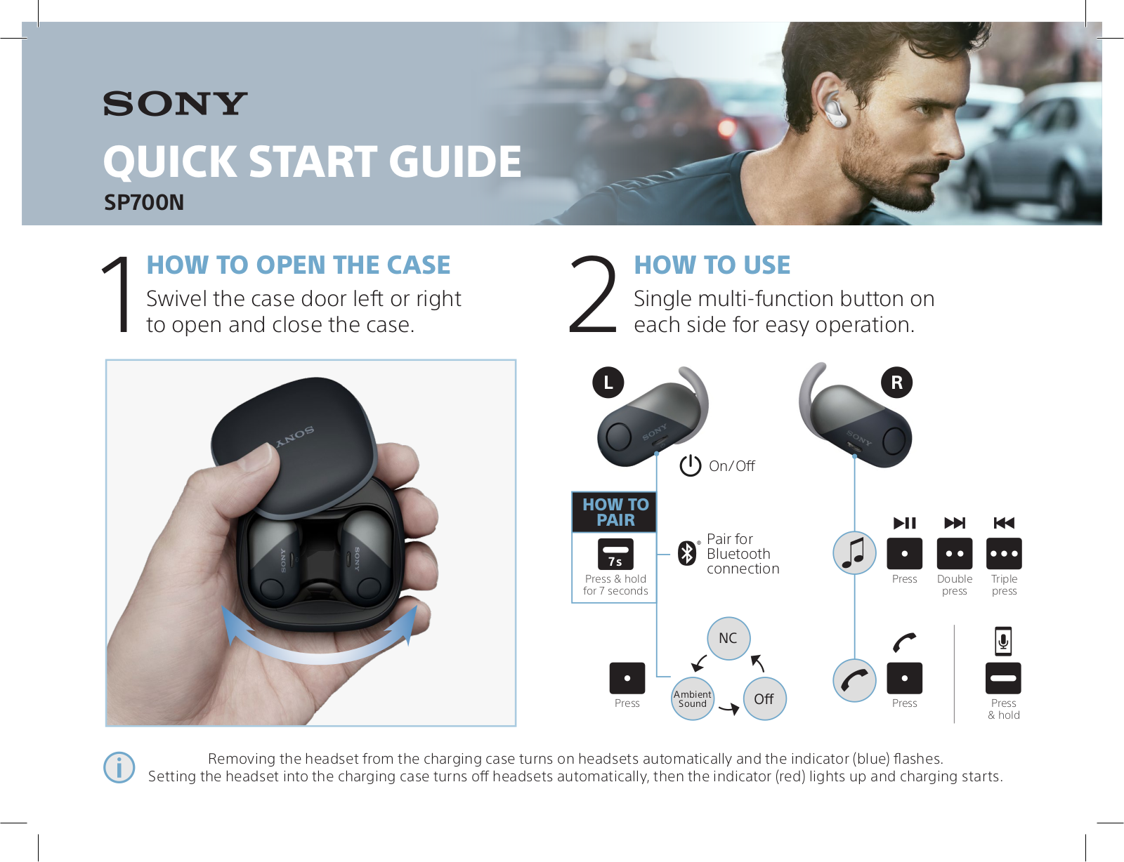 Sony SP700N User Manual