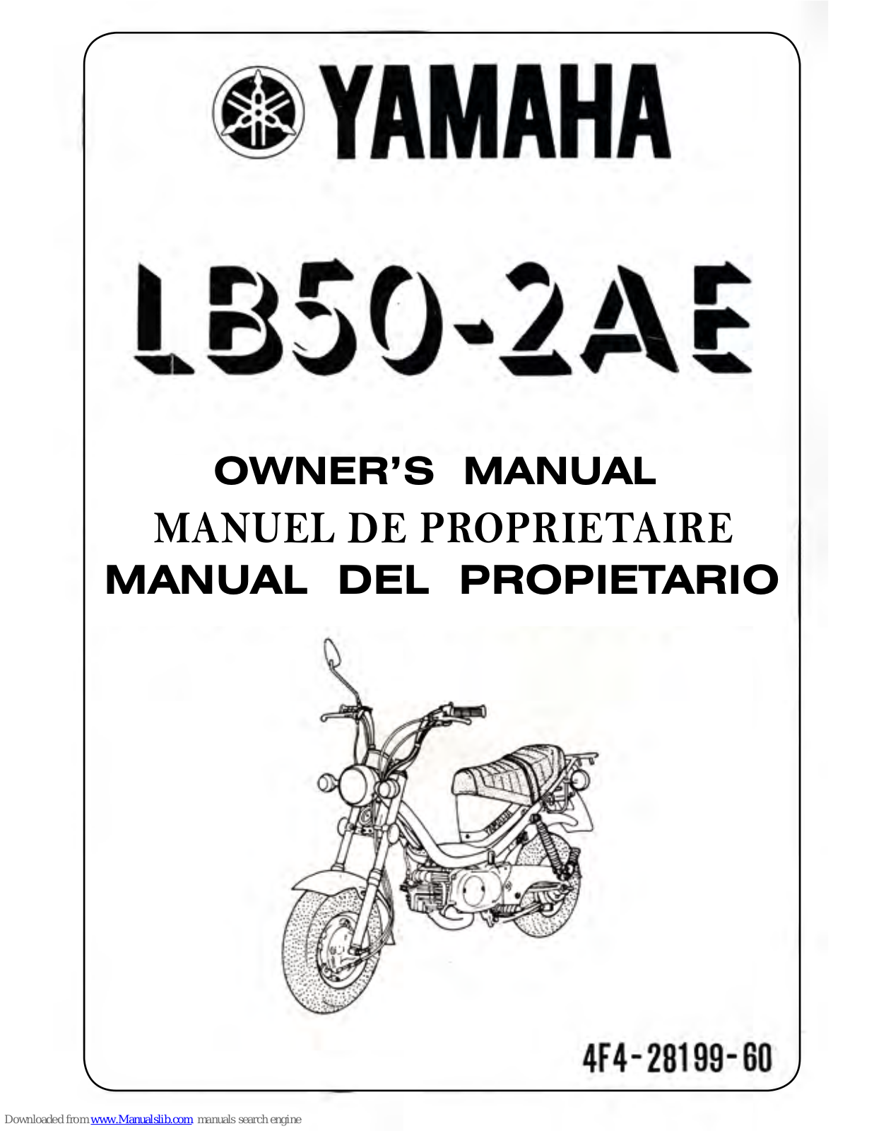 Yamaha LB50-2AE Owner's Manual