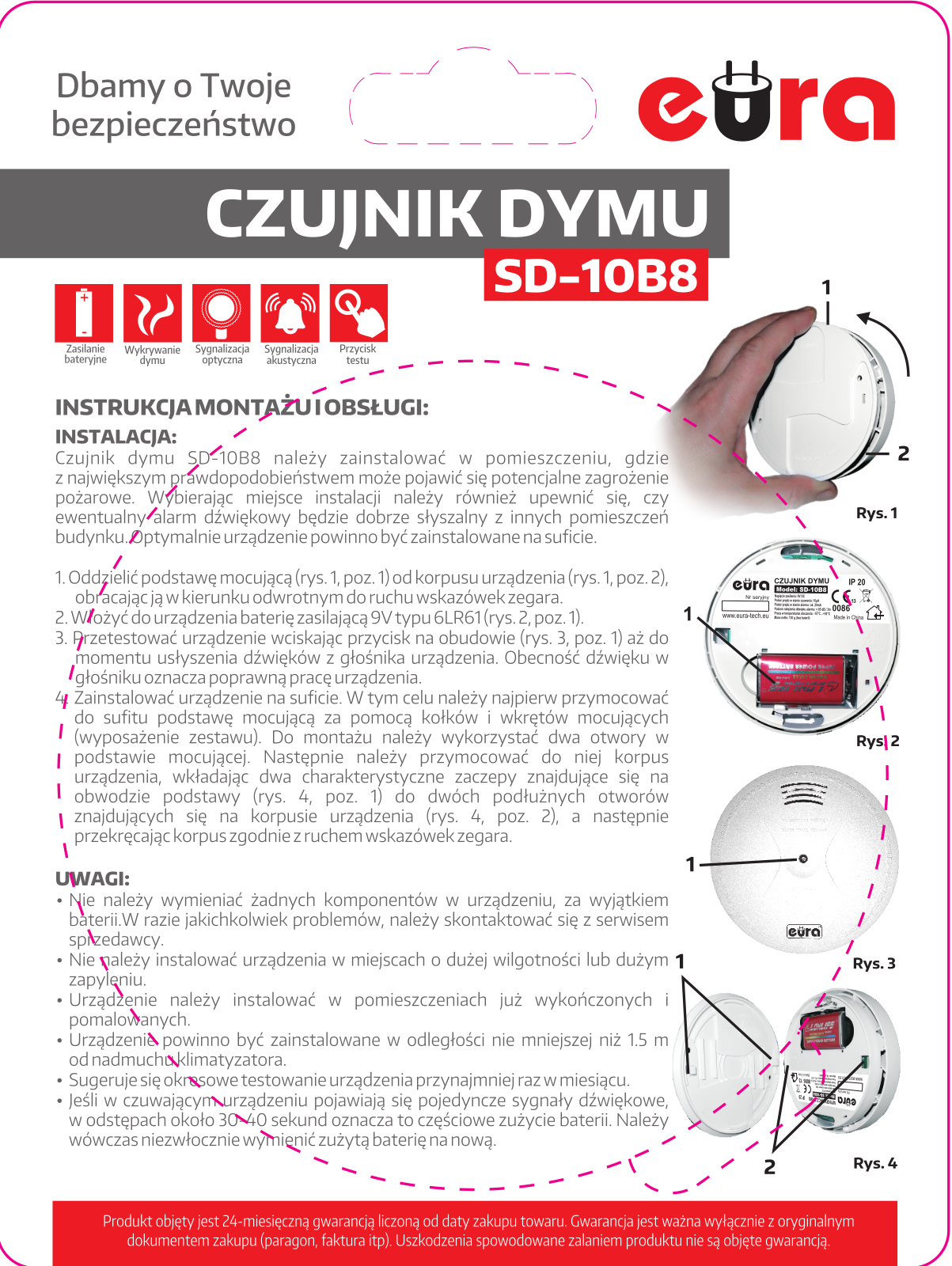 EURA SD-10B8 User guide - ManualMachine.com