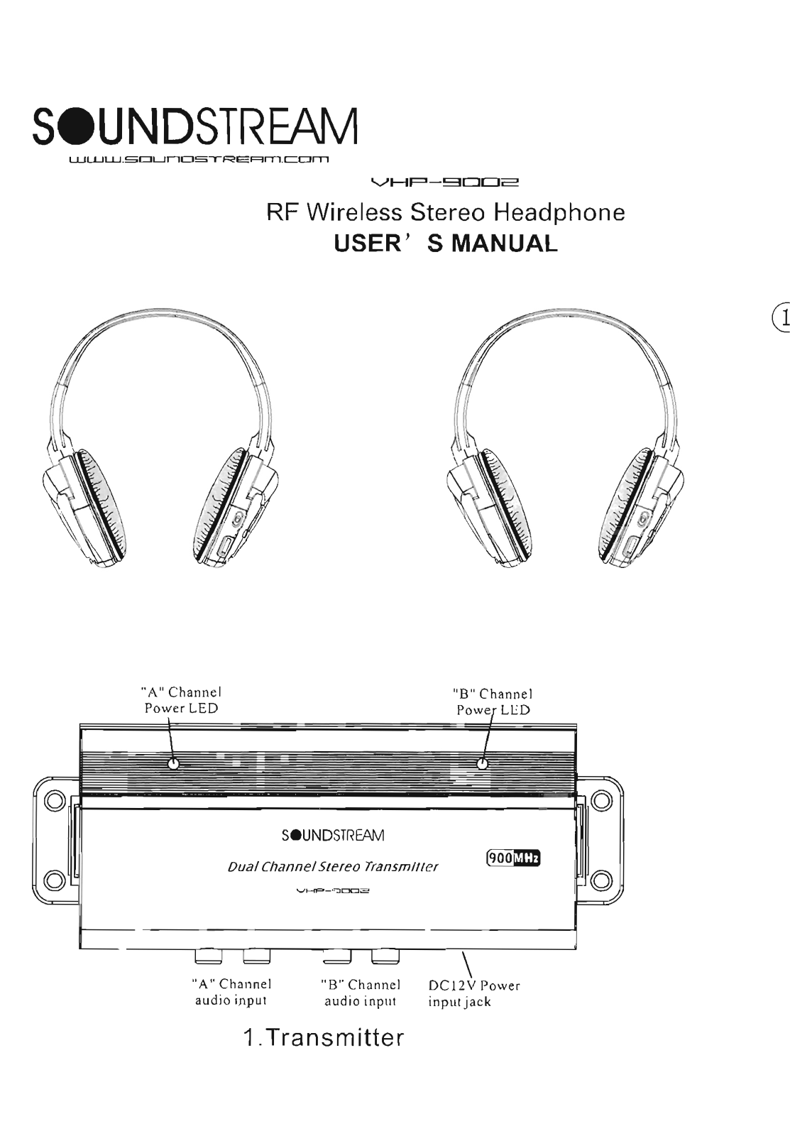 Soundstream Technologies VHP-9002 User Manual