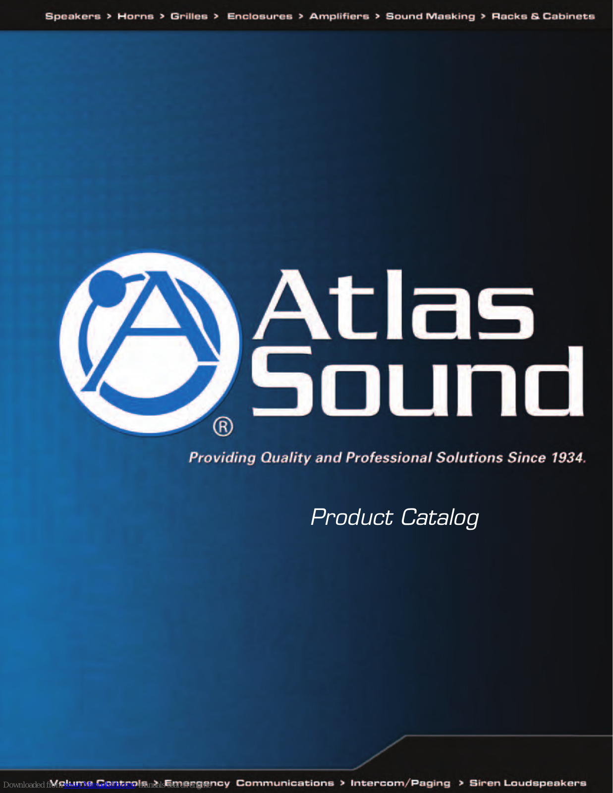 Atlas FAP42T, FA42T-6MB, FA62T-8MB, FAP82T, FAP8CXT Product Catalog