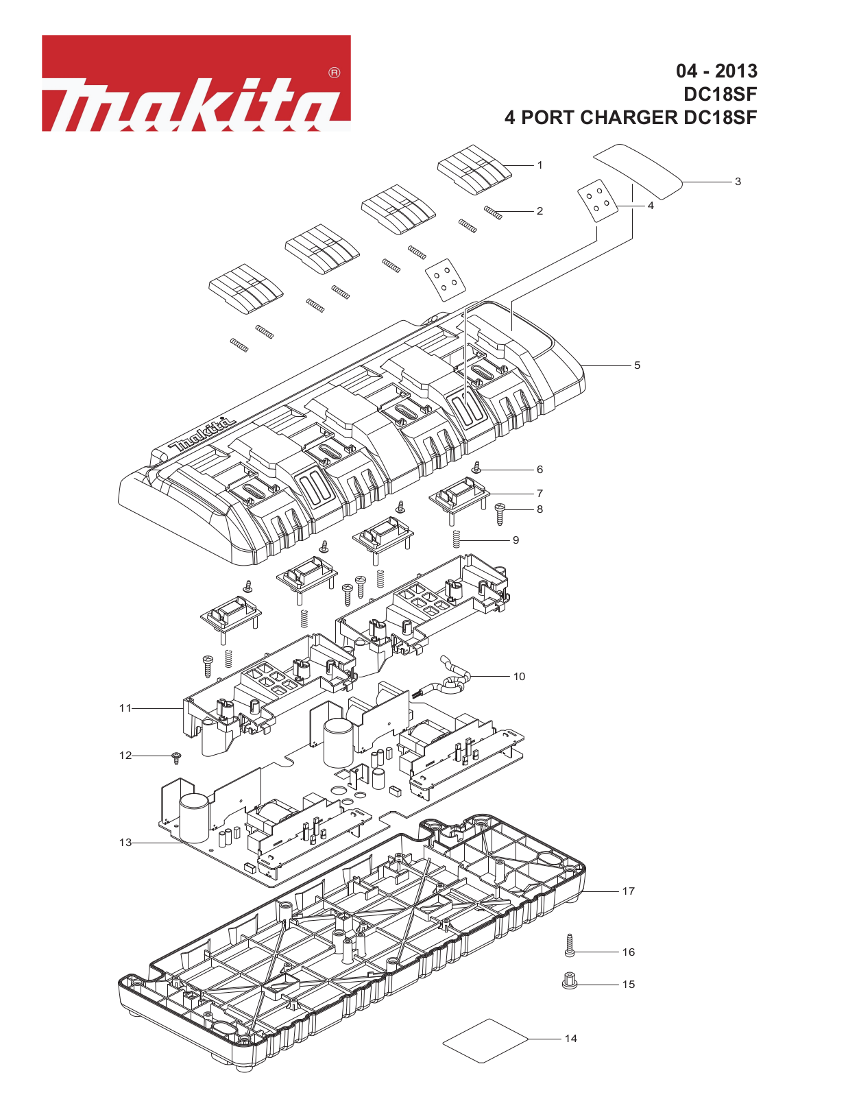 Makita DC18SF User Manual