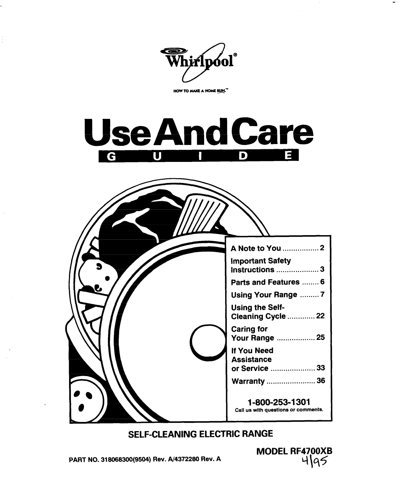 Whirlpool RF4700XB User Manual - ManualMachine.com