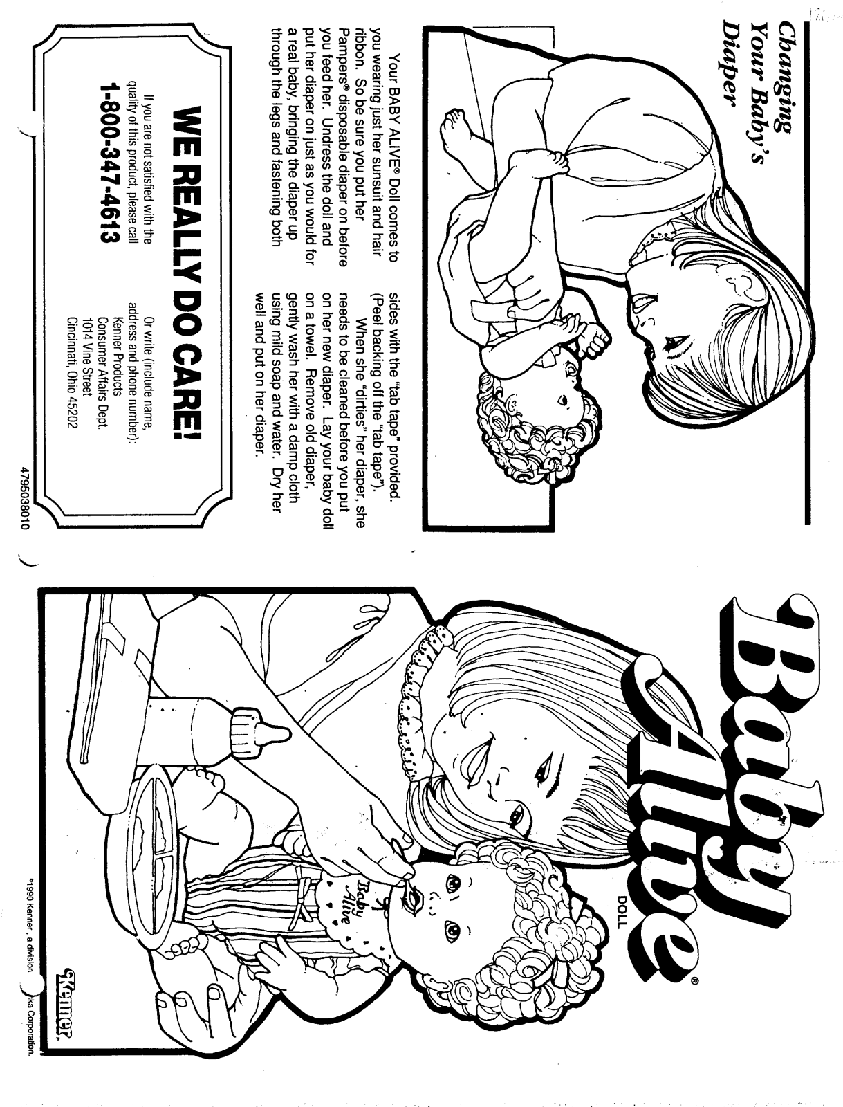 HASBRO Baby Alive User Manual