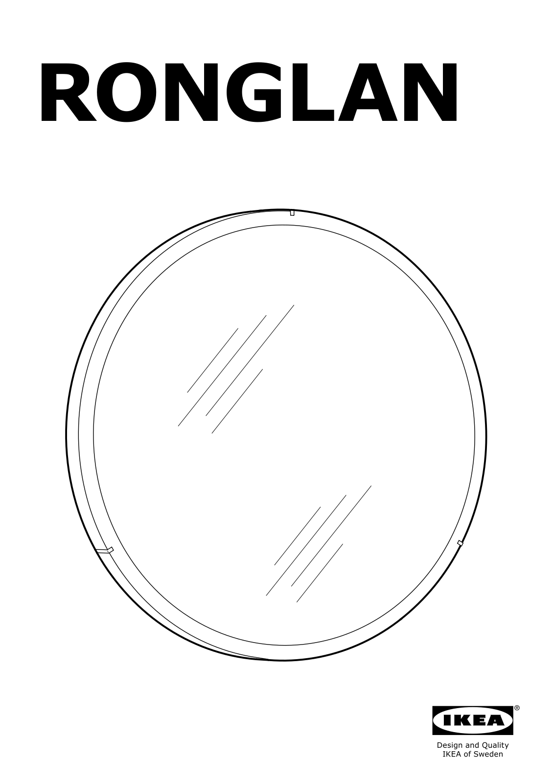 IKEA RONGLAN User Manual