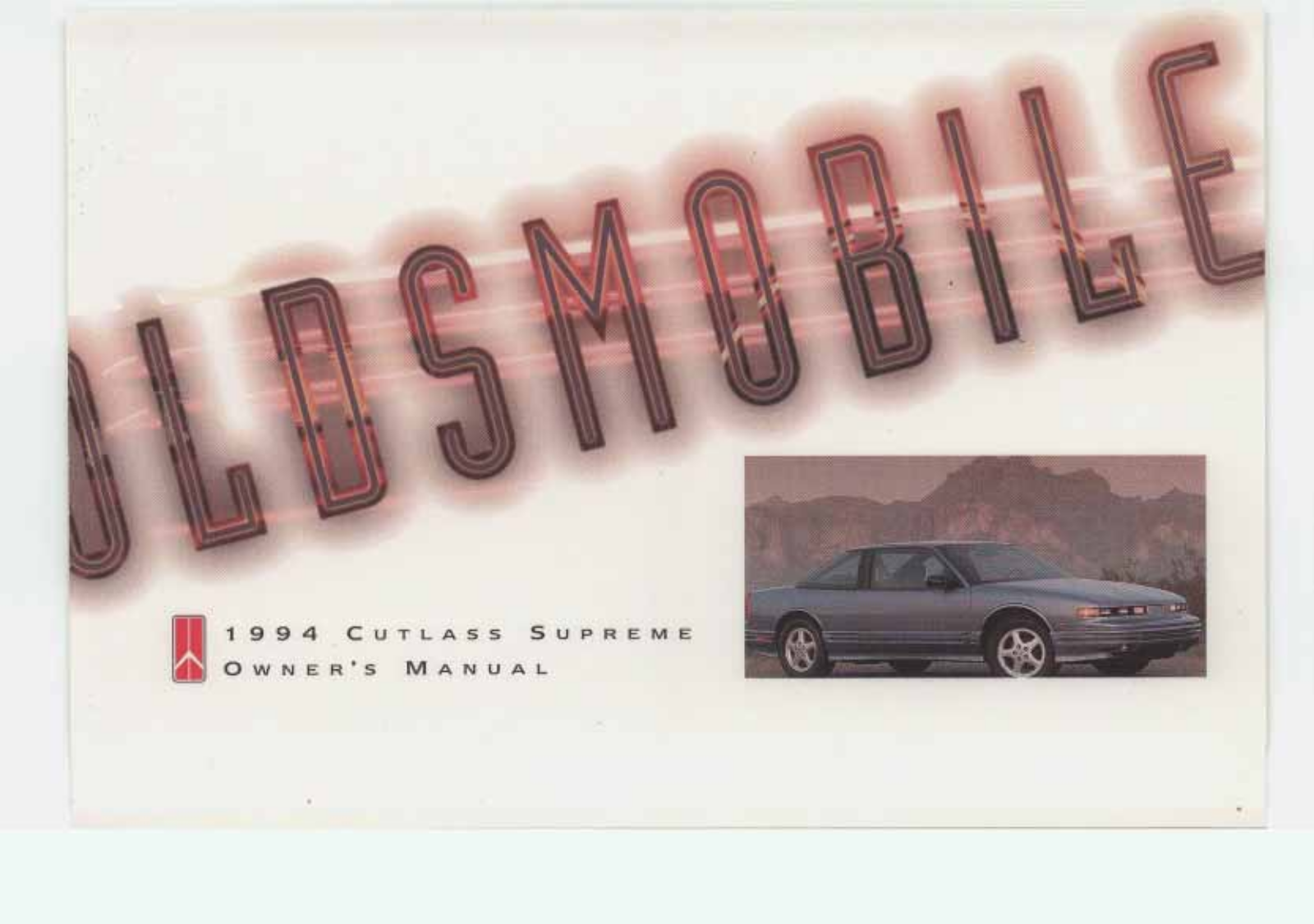 Oldsmobile CUTLASS SUPREME 1994 Owner Manual